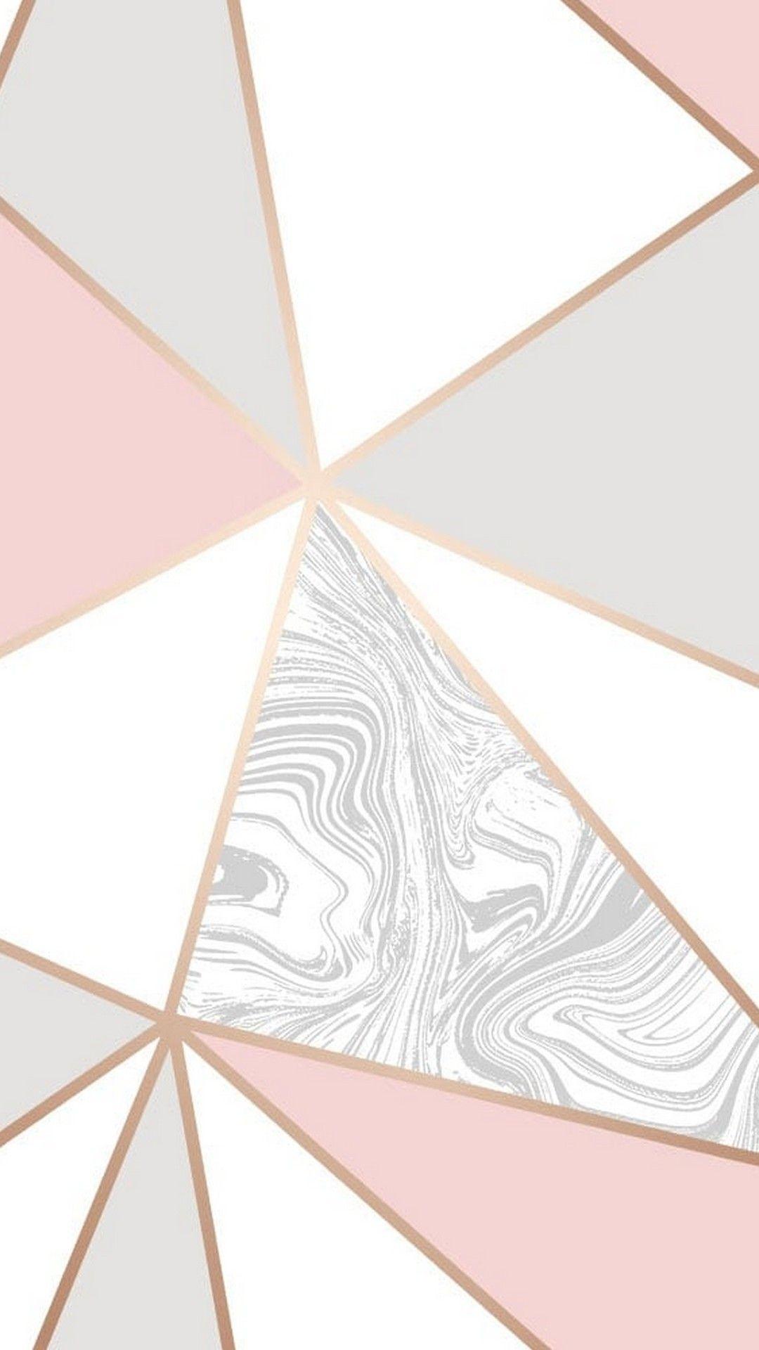 Hình nền 1080x1920 Rose Gold Marble Android - Hình nền Android 2020