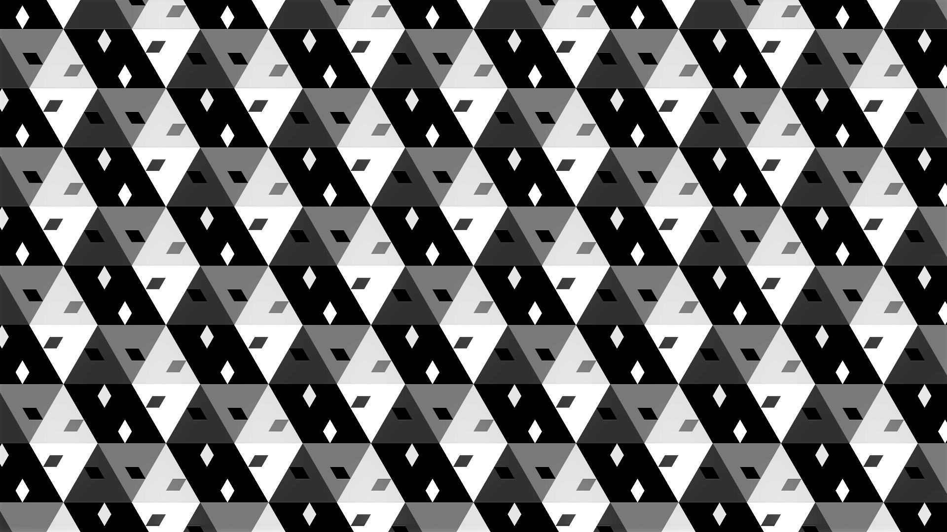 1920x1080 Black and White Triangles and Squares HD Wallpaper. Background