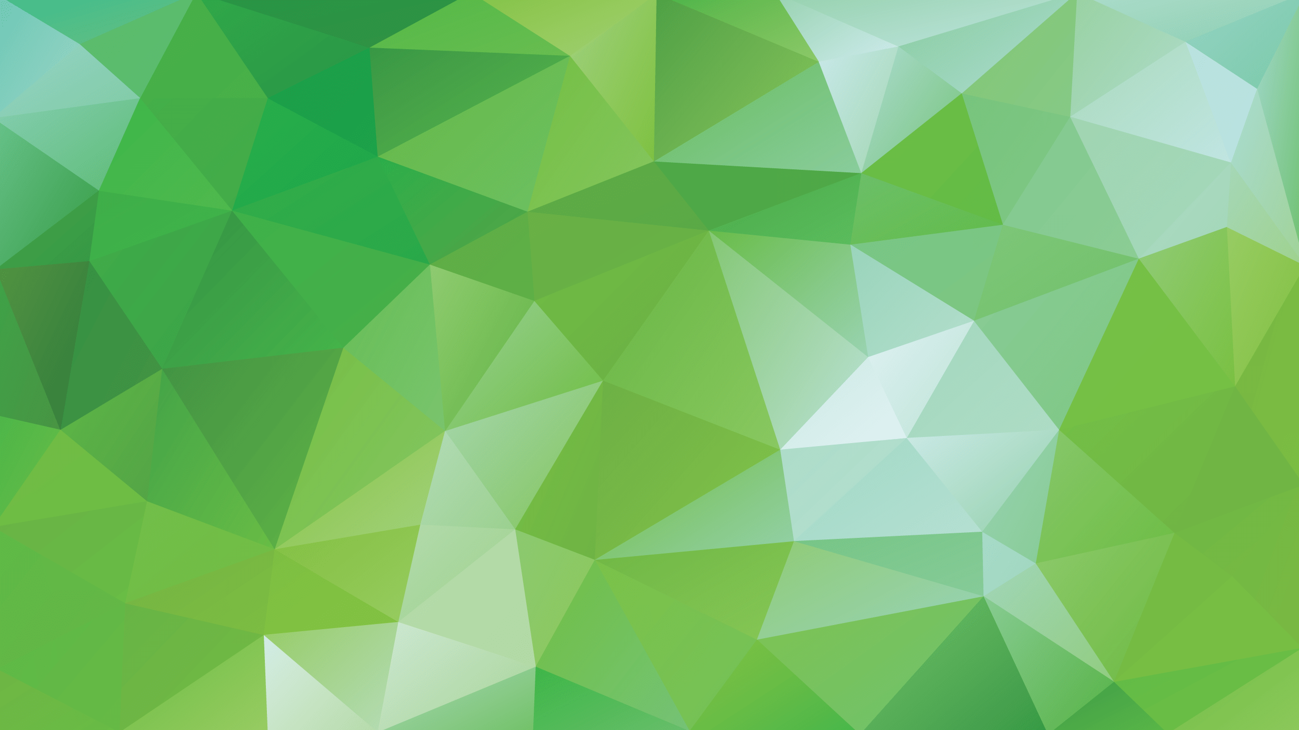 2560x1440 Green Triangle 3