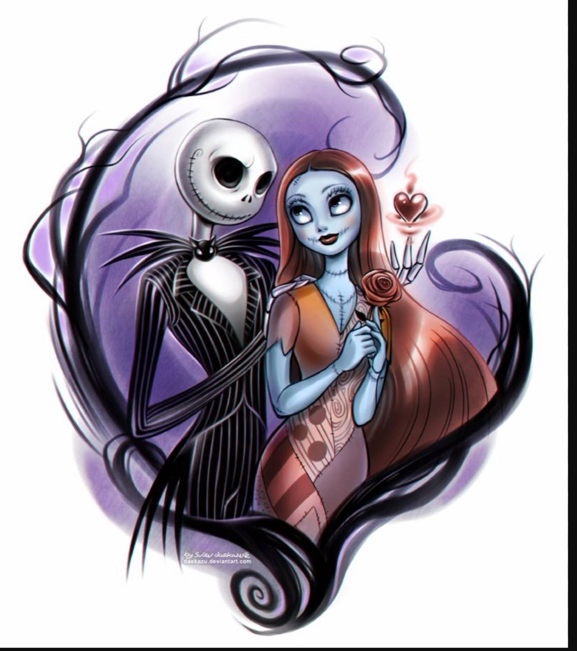 1135x1280 Jack and Sally wallpaper