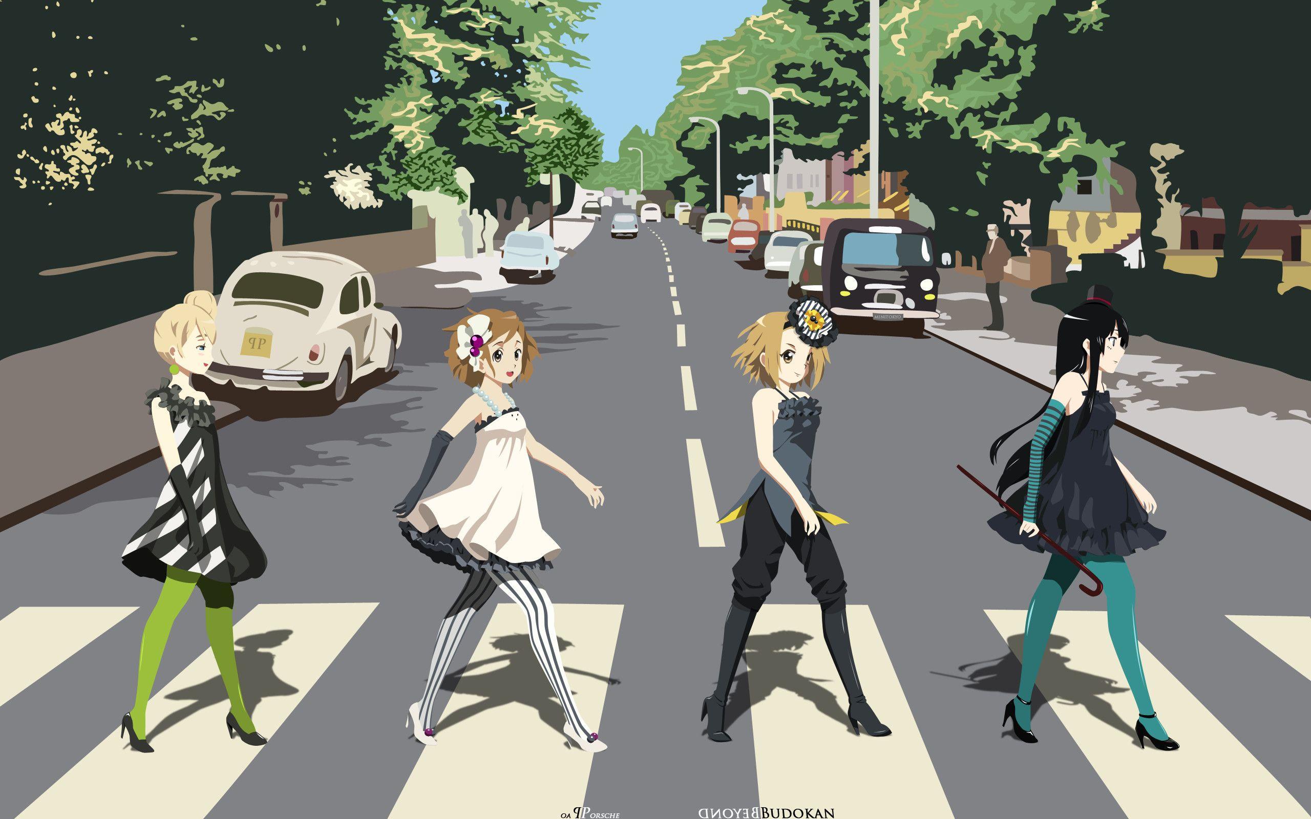 2560x1600 The Simpsons Abbey Road Wallpaper