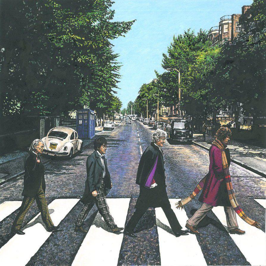 894x894 Doctor Who Abbey Road Wallpaper