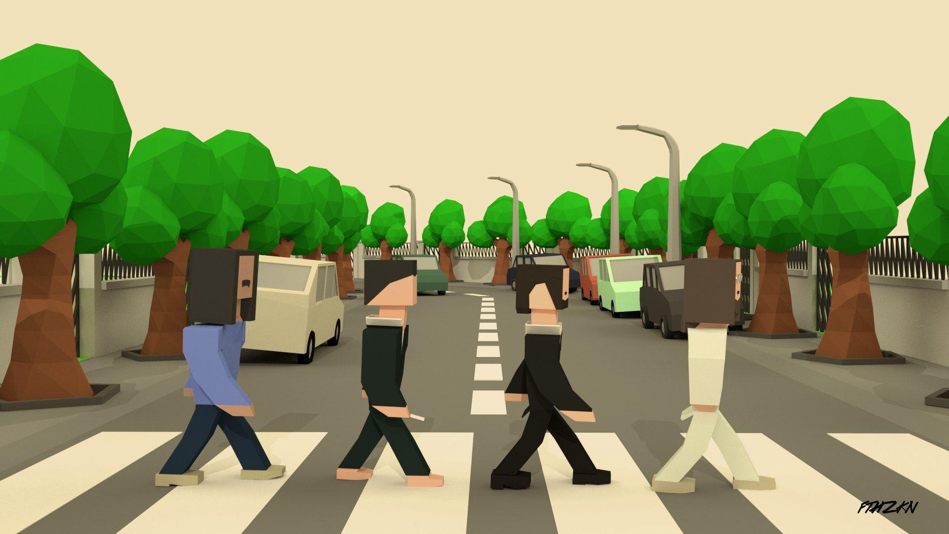 1920x1080 Free of The Beatles Abbey Road
