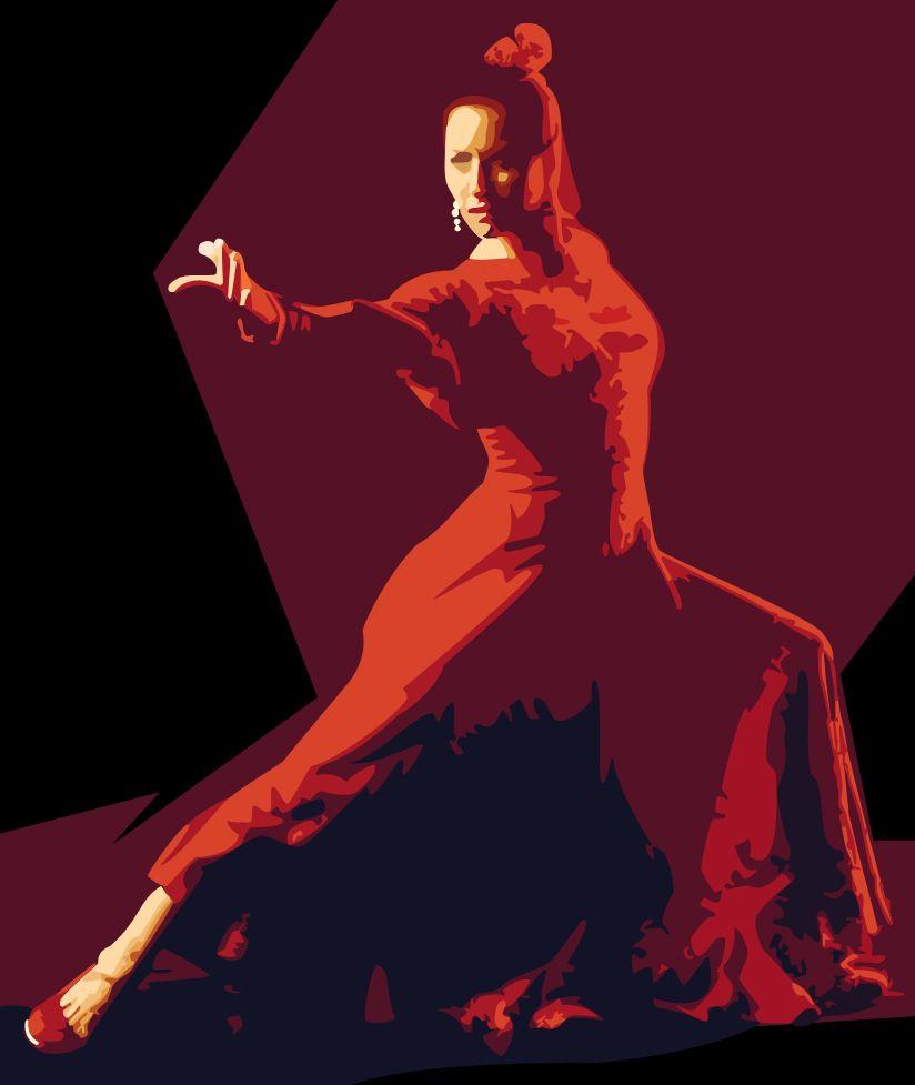 824x977 Free download Flamenco Wallpaper Art Print Poster Desktop