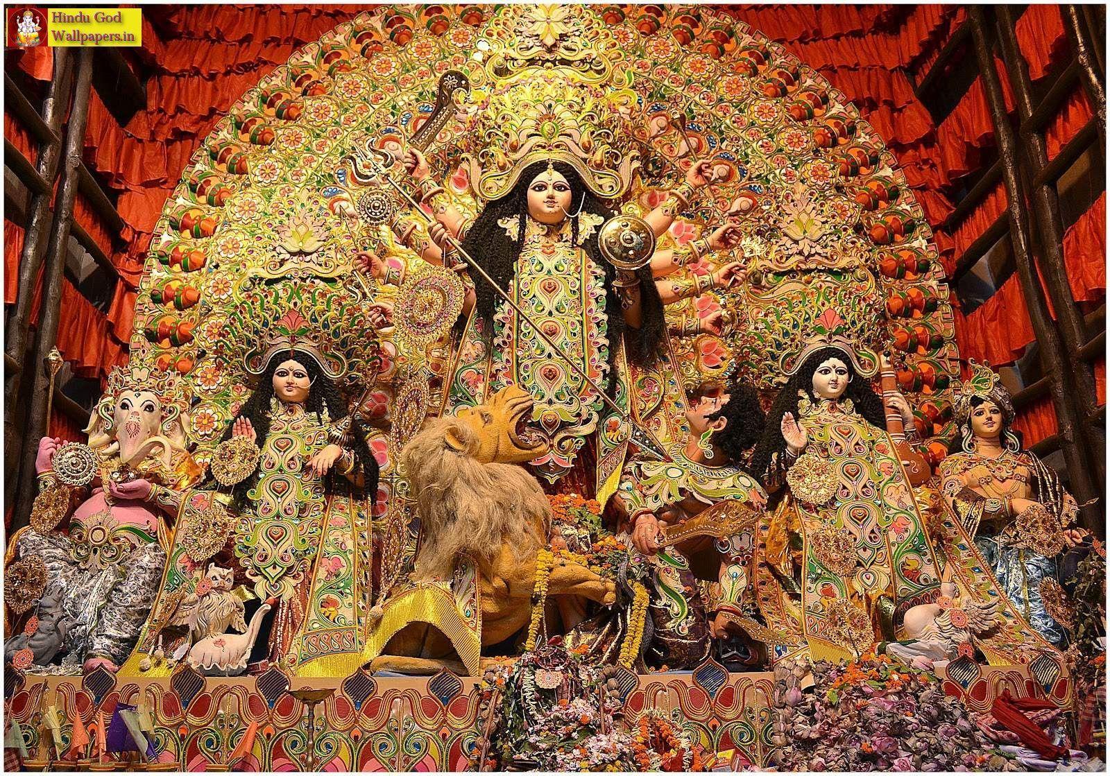 1600x1119 Free Download Unique Maa Durga Photo, God Wallpaper