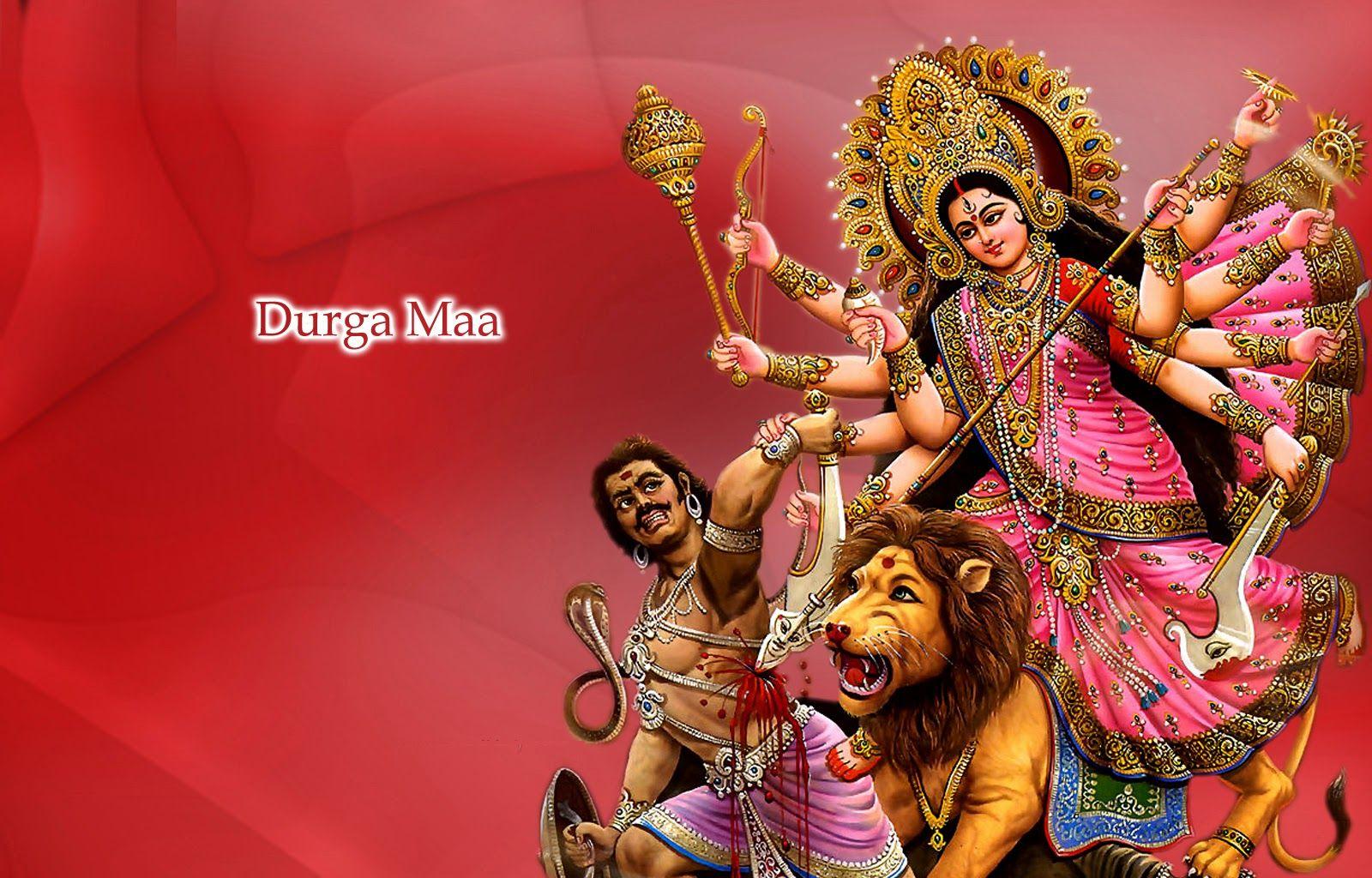 1600x1024 HD Wallpaper.org.in: Goddess Durga Maa wallpaper