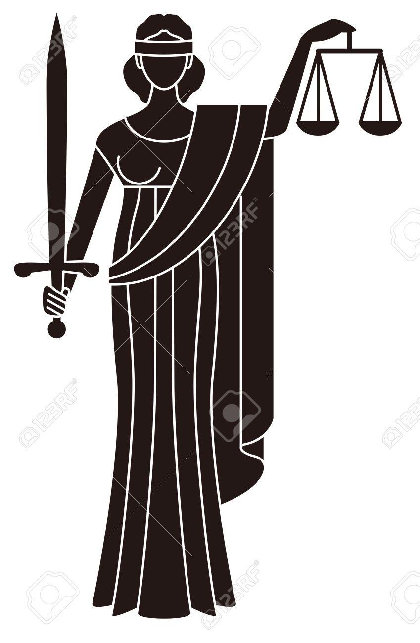 849x1300 Stock Vector. Lady justice, Justice symbol, Justice logo