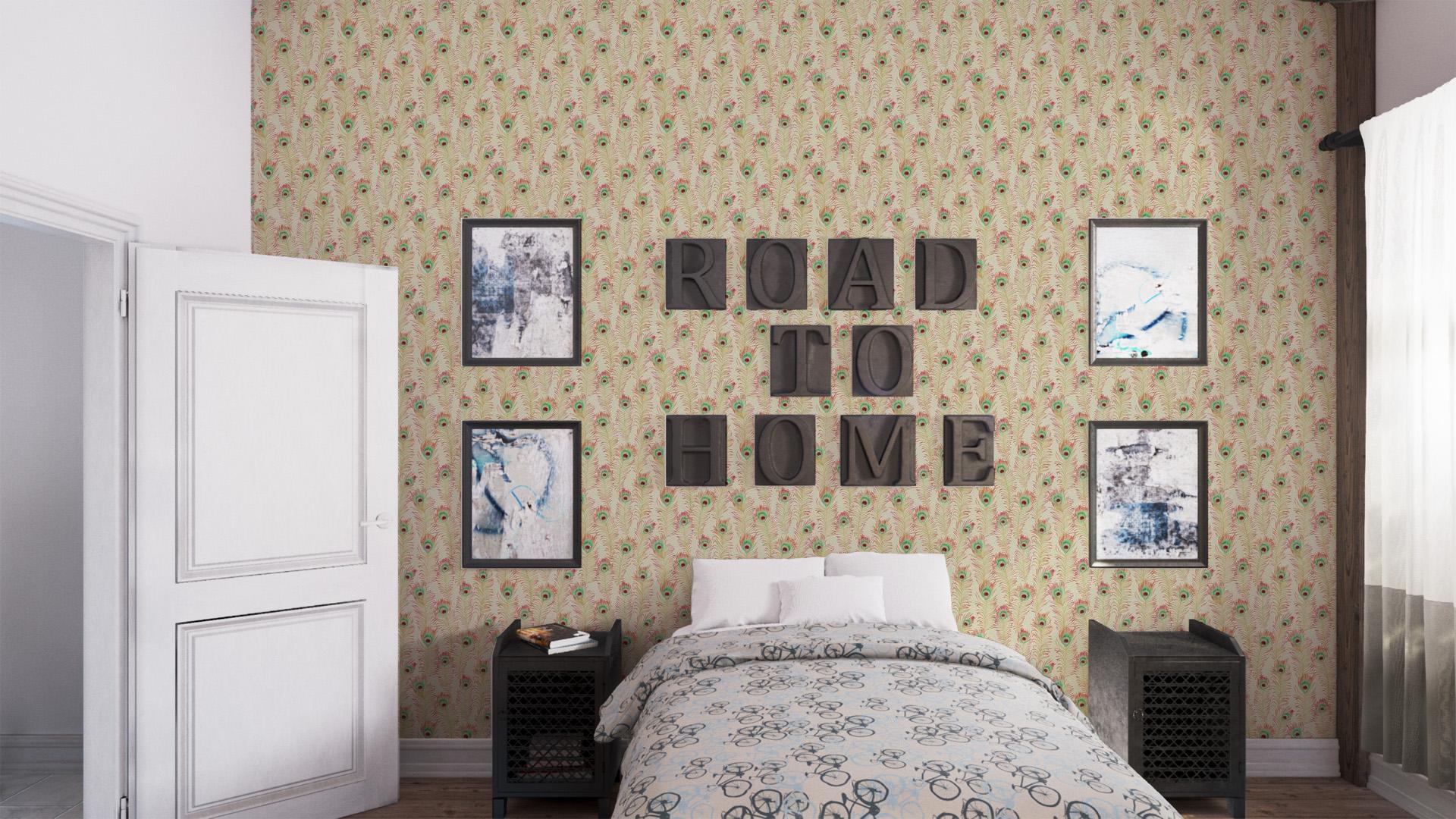 1920x1080 Sanderson Themis 213064 Wallpaper. Sand Peony. Fashion Interiors