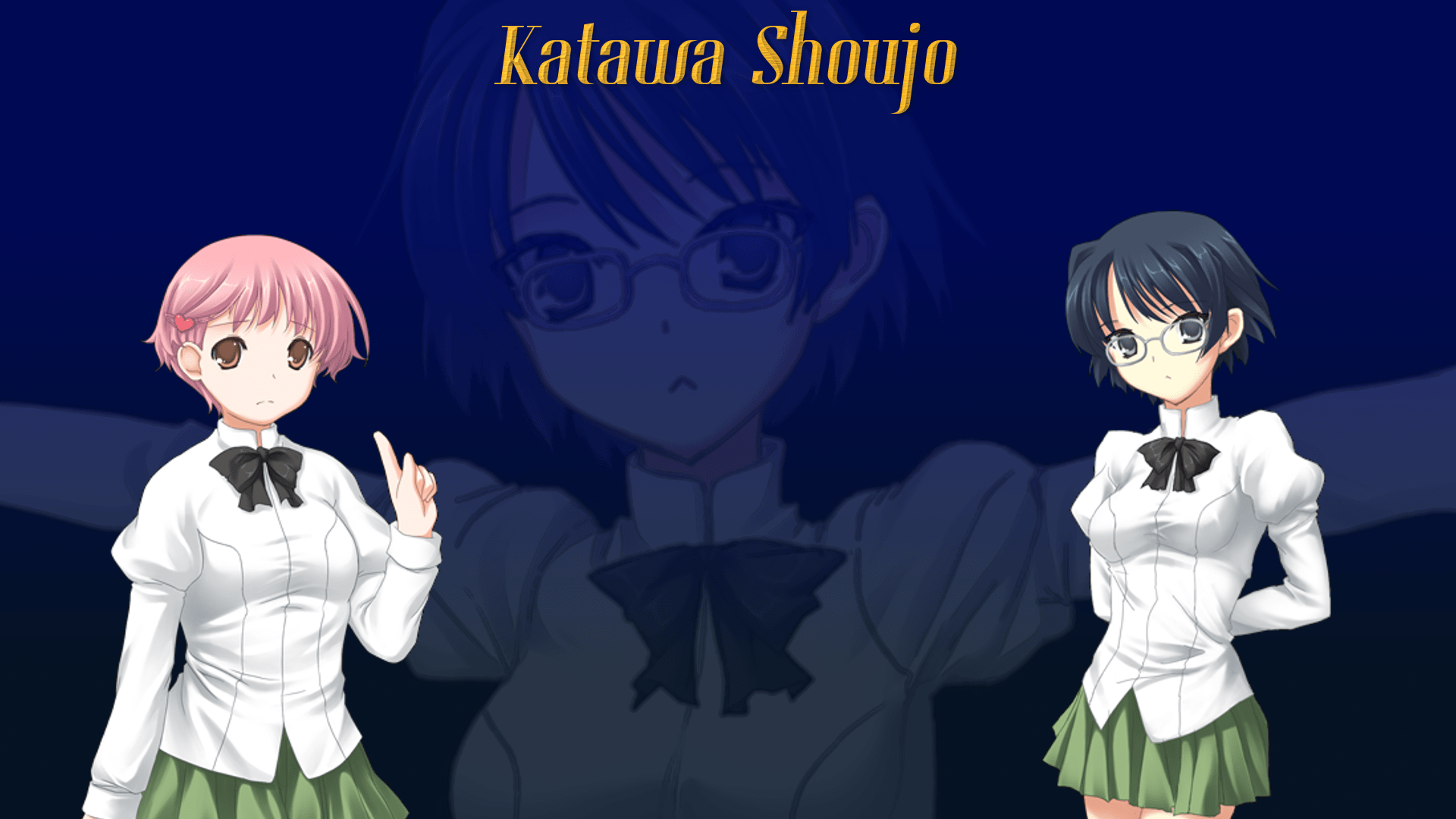 1920x1080 Katawa Shoujo: Shizune & Misha HD Wallpaper. Background Image