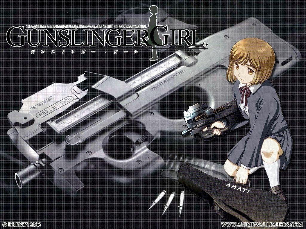 1024x768 Gunslinger Girl, Wallpaper .