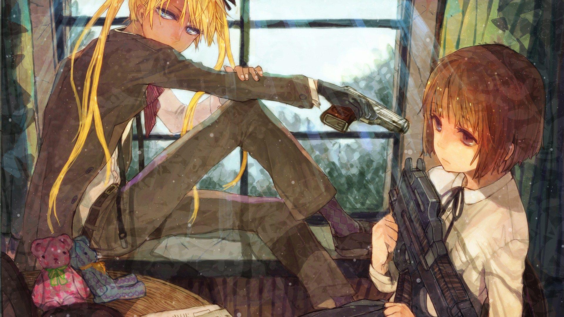 1920x1080 Gunslinger Girl, Henrietta, Triela HD .