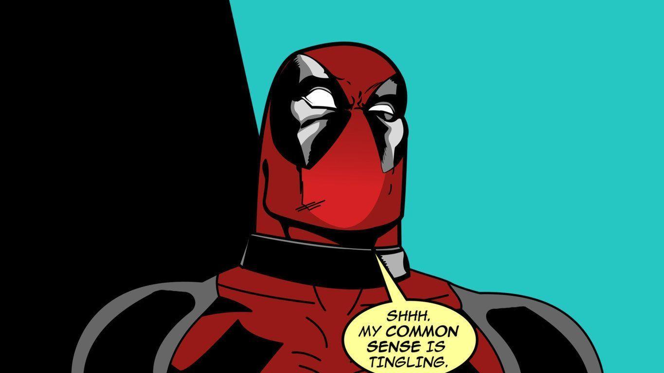 1365x768 Deadpool Android Wallpaper
