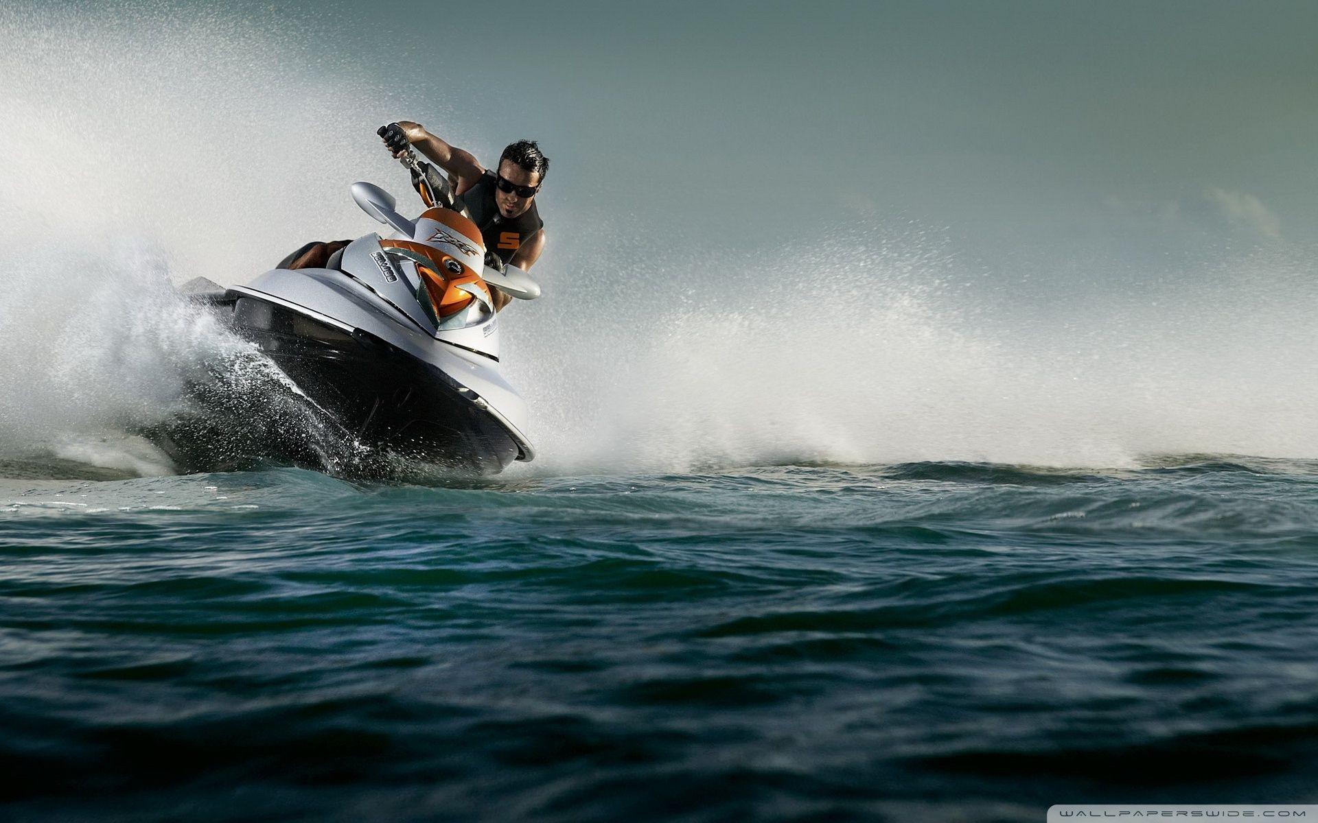 1920x1200 Jet Ski Ultra HD Desktop Background Wallpaper for 4K UHD TV