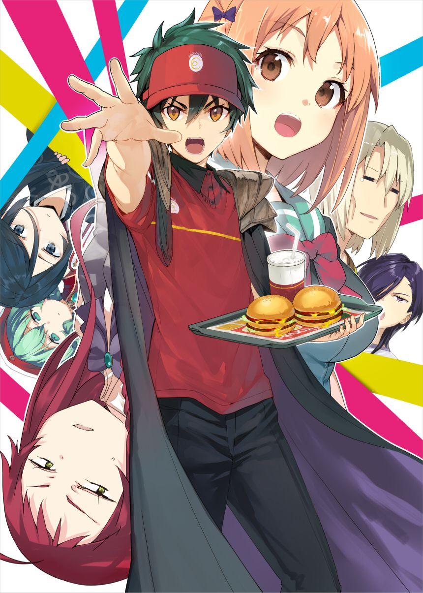 860x1205 Hataraku Maou Sama! Mobile Wallpaper Anime Image Board