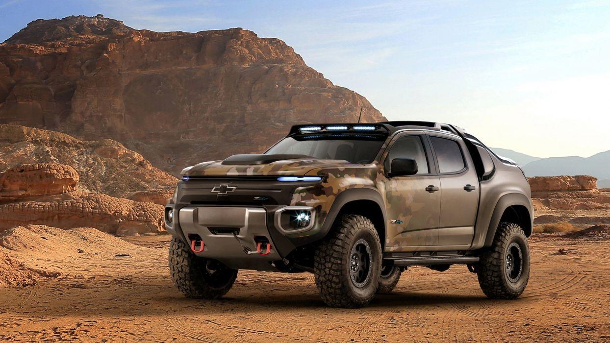 1244x700 Chevrolet Colorado ZH2 truck pickup 2016 wallpaperx1080