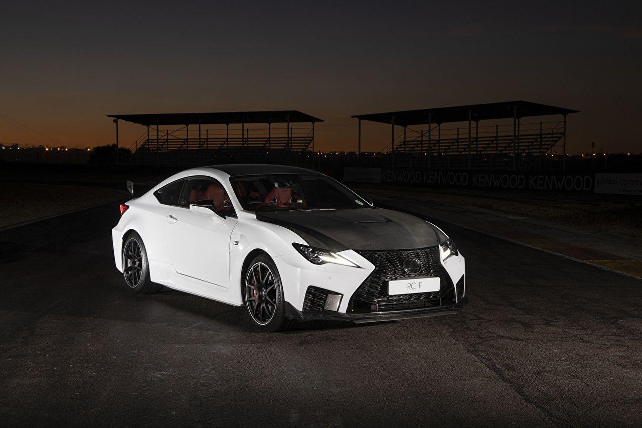 1280x853 Desktop Wallpaper Lexus 2019 RC F Track Edition White auto
