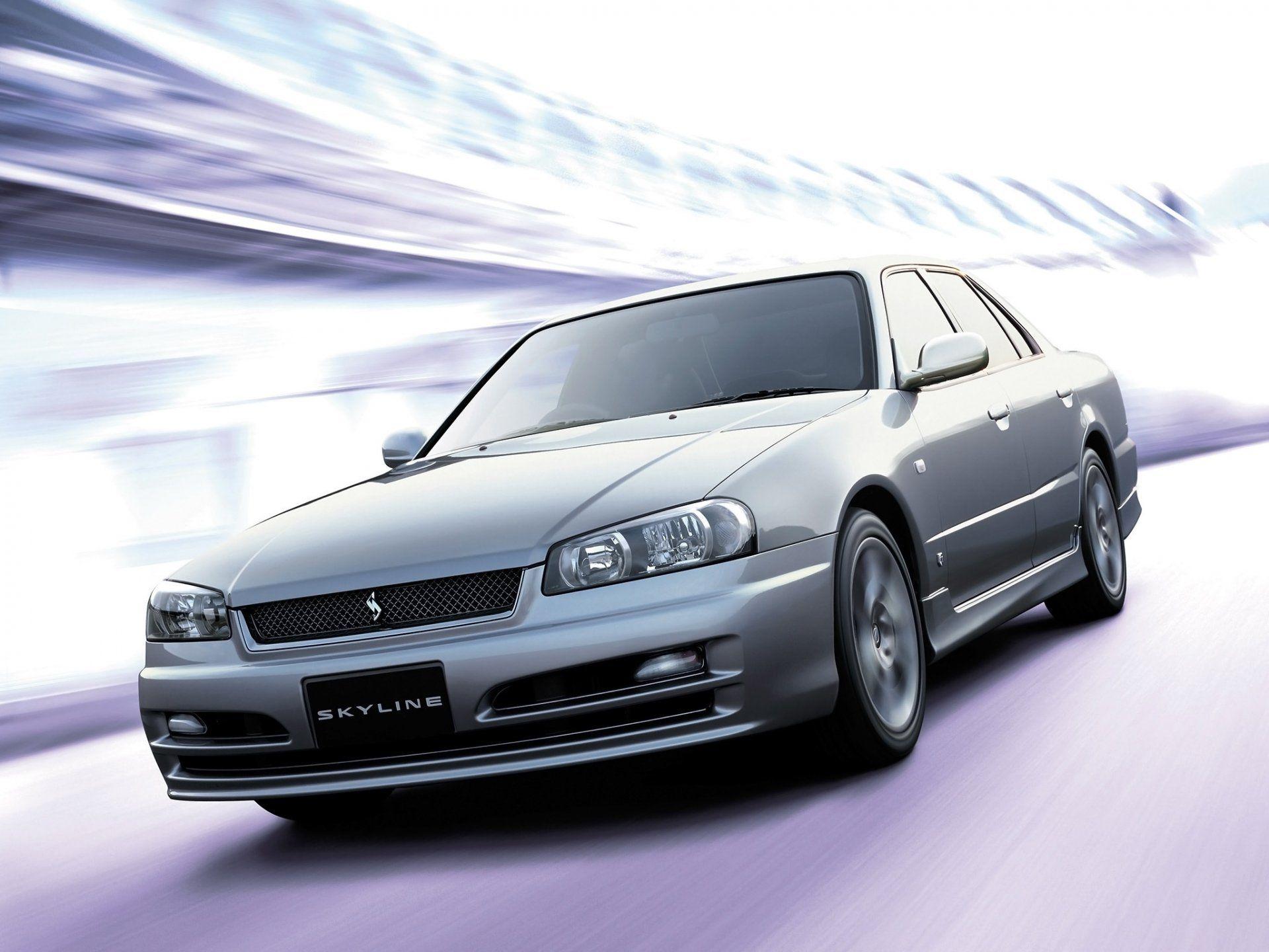 1920x1440 Nissan Skyline R34 Gt Sedan Car Auto Wallpaper Japan
