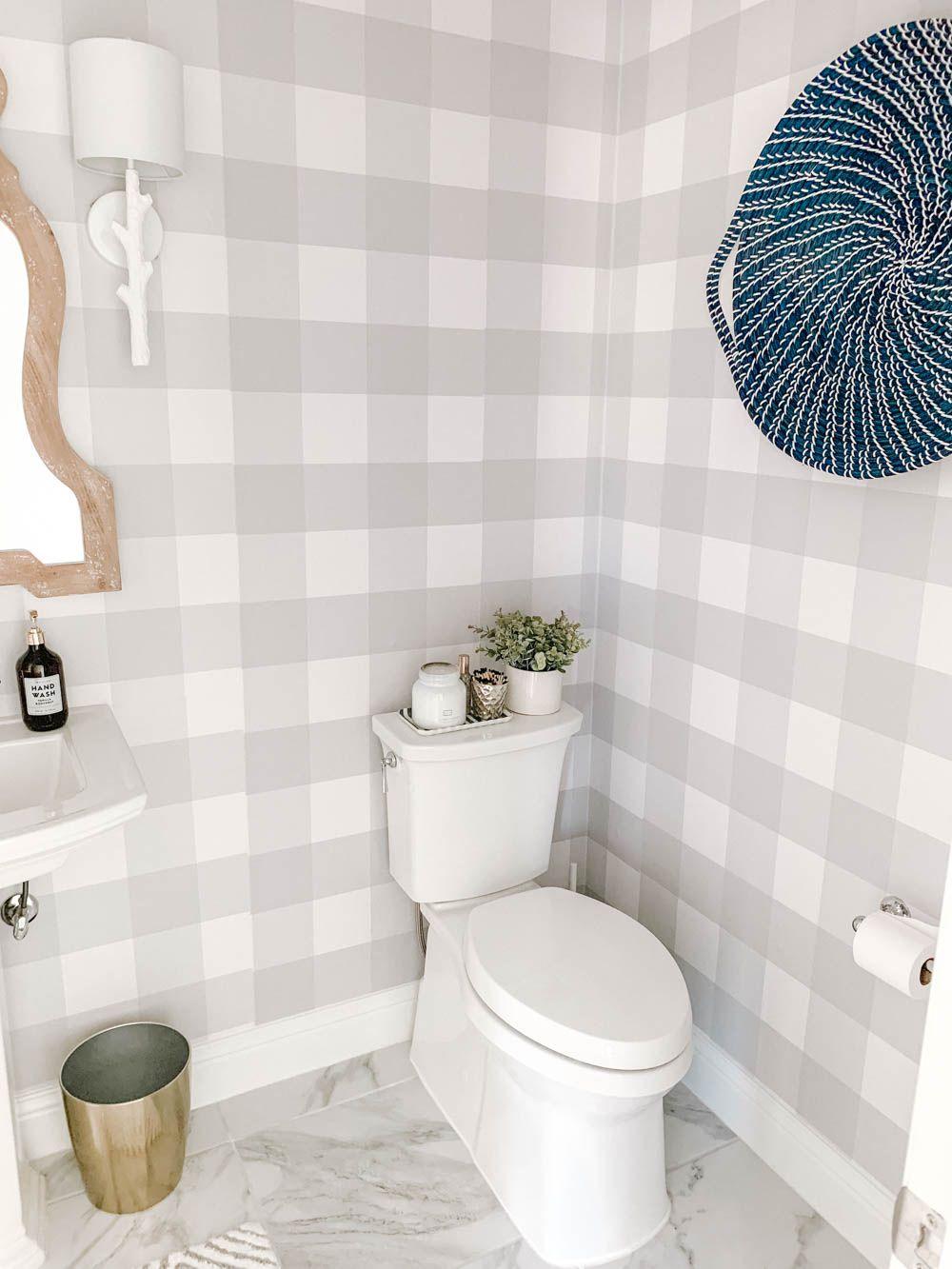 1000x1333 Modern Farmhouse Powder Bathroom Reveal Blissful Nest