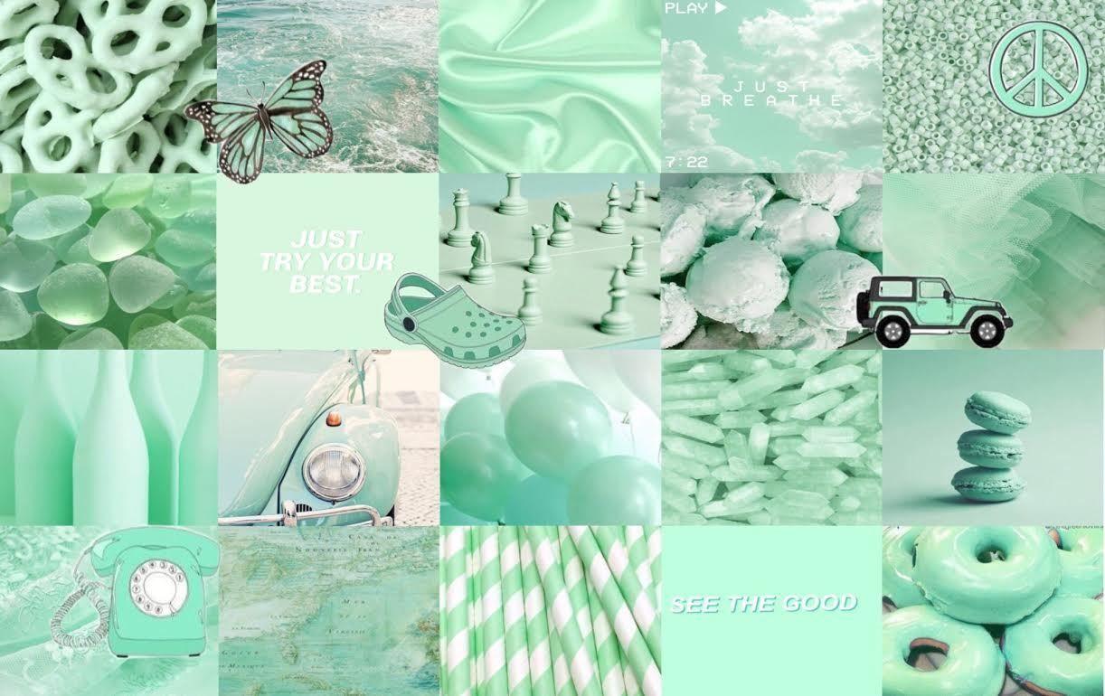 Download Freshen Up Your Home Decor with A Fresh Mint Green Aesthetic  Wallpaper  Wallpaperscom