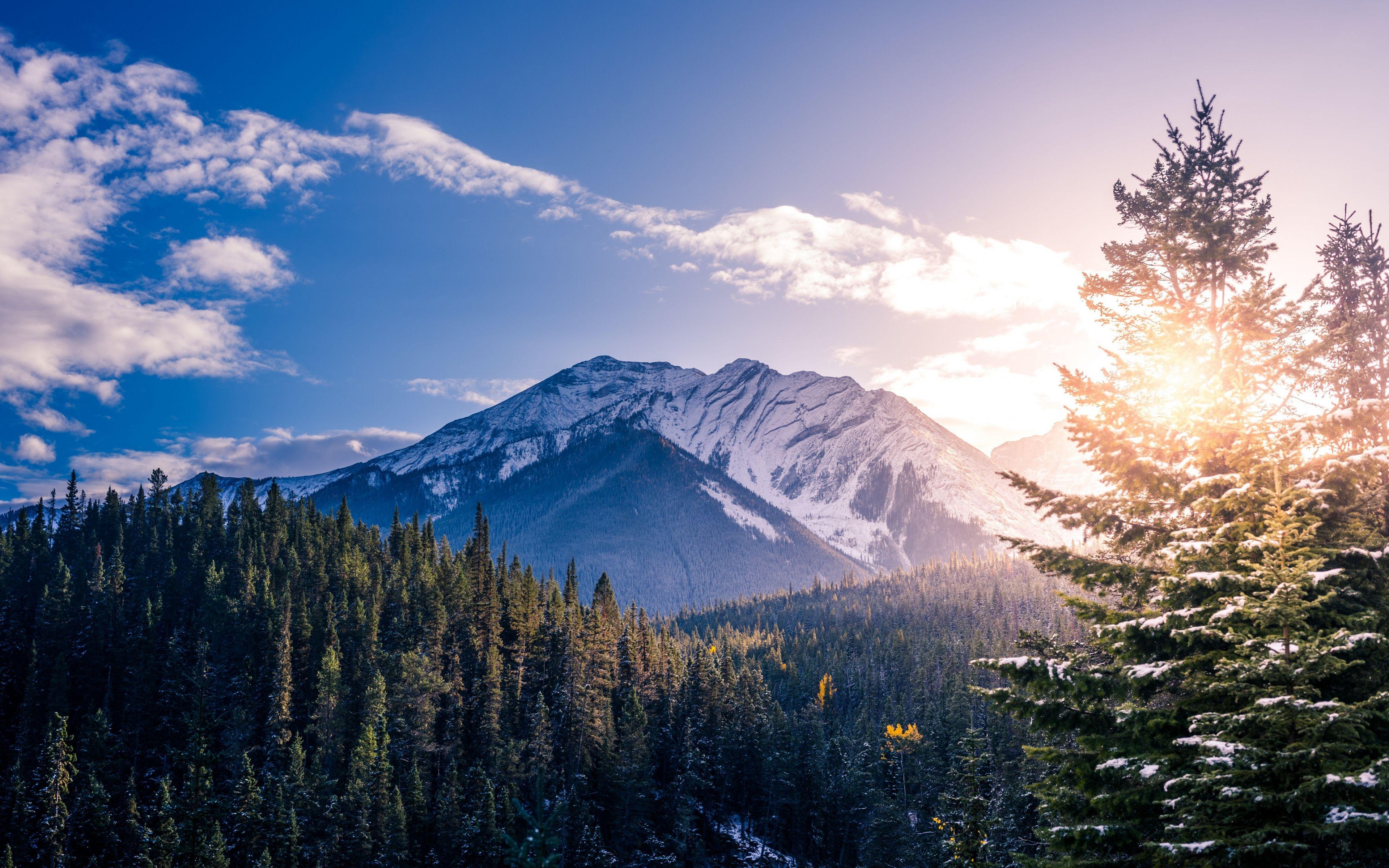 3840x2400 Download 3840x2400 wallpaper banff national park, mountains