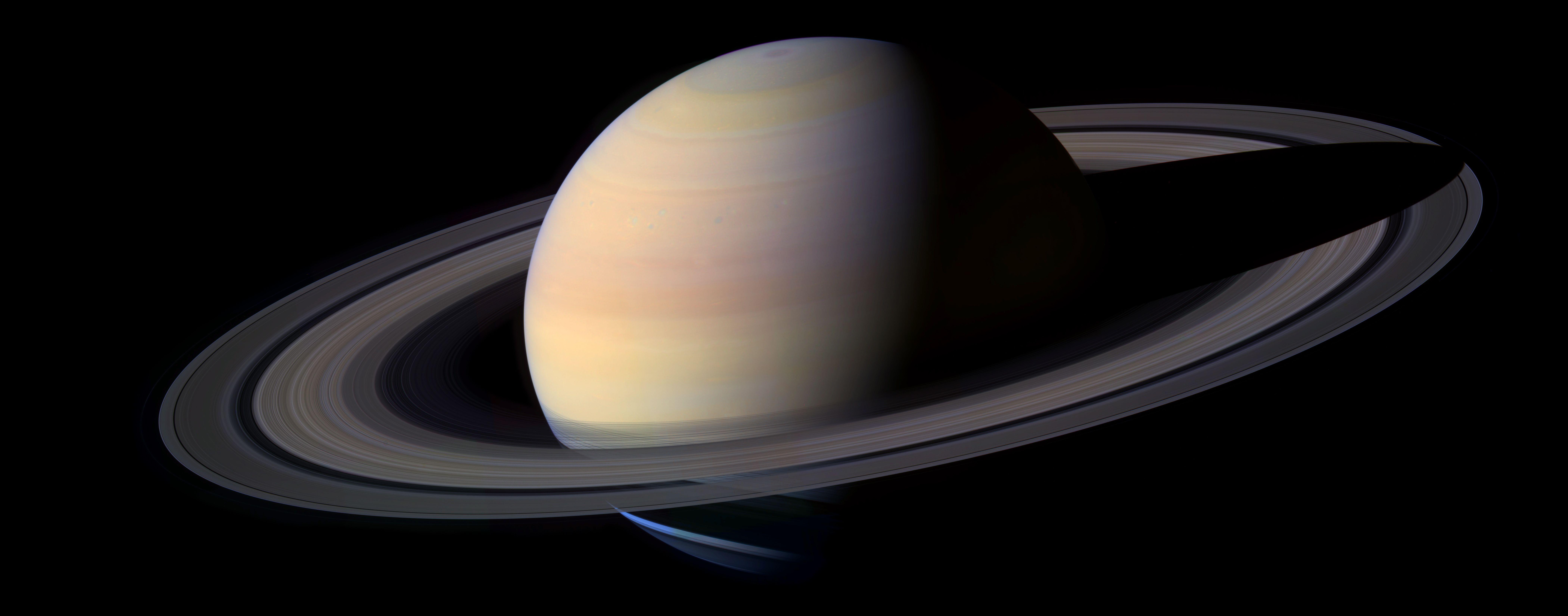 Cassini Earth and Saturn The Day Earth Smiled  NASA