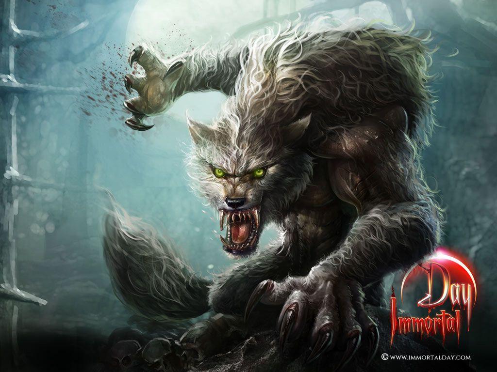 1024x768 Free download Marketing Wallpaper Vampire Lycan Hunter Hybrid
