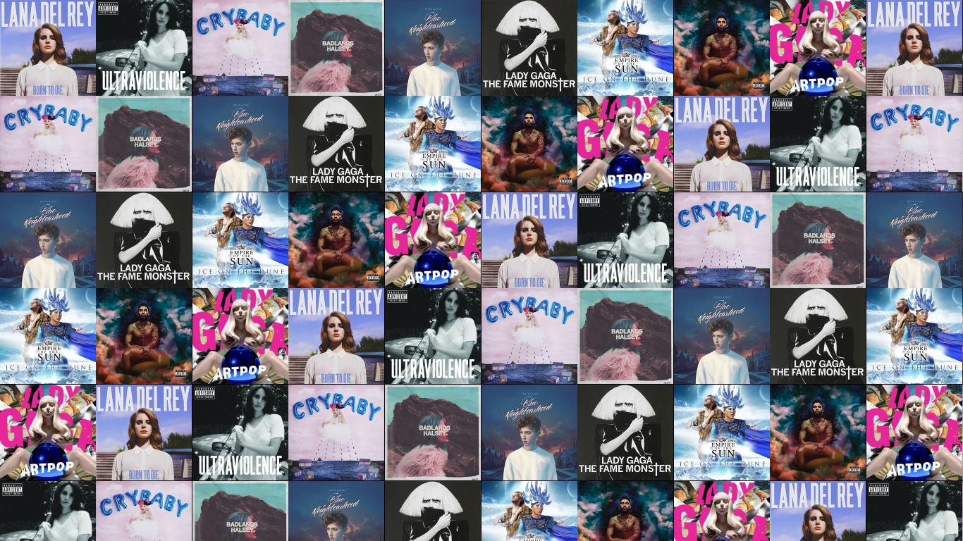1366x768 Lana Del Rey Born To Die Ultraviolence Melanie Wallpaper « Tiled Desktop Wallpaper