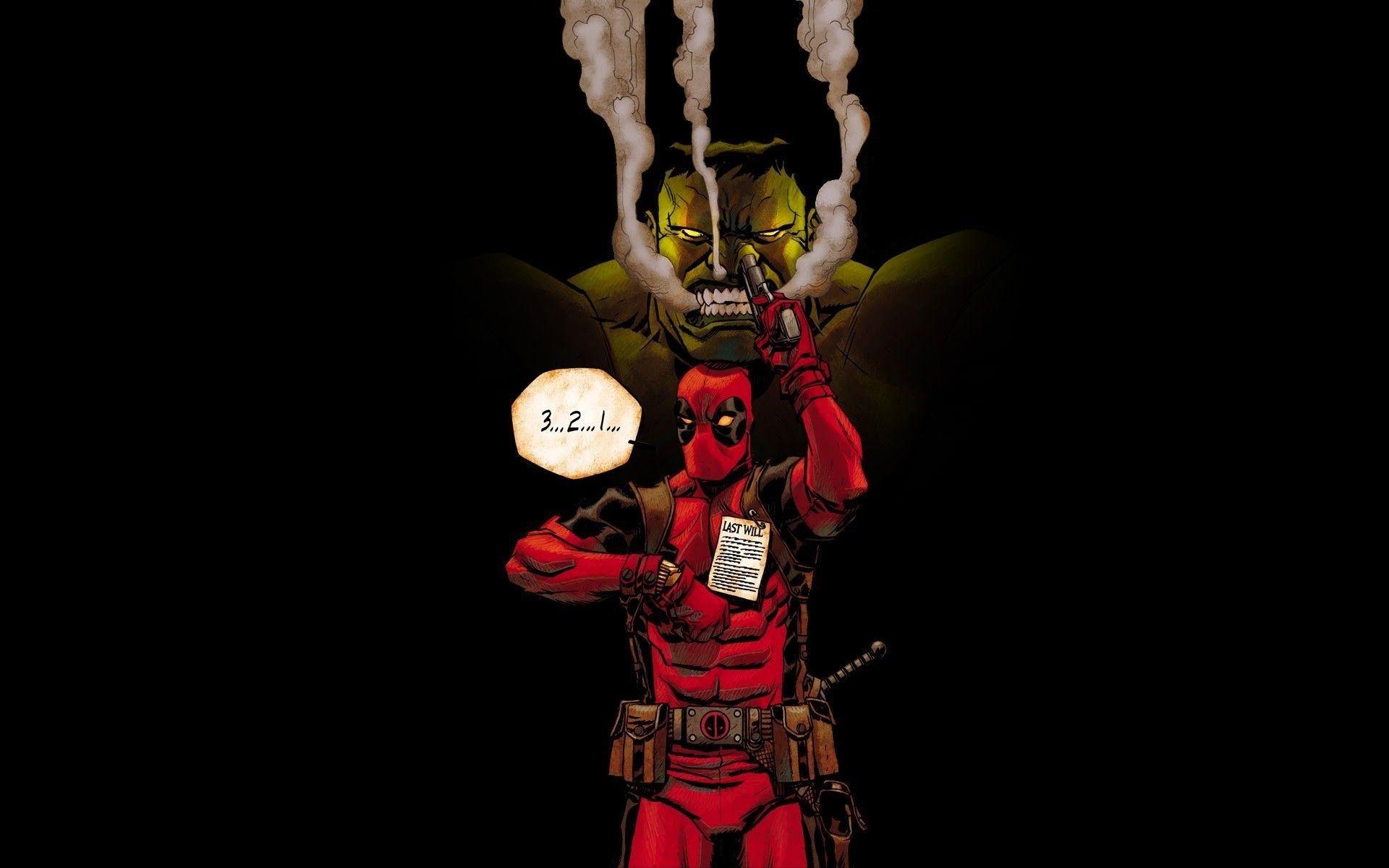 1920x1200 Funny Deadpool Wallpaper