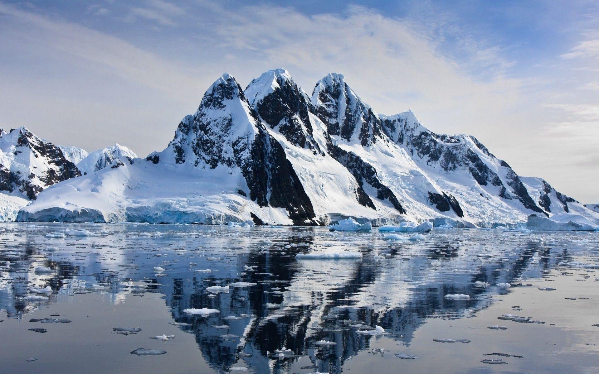 1920x1200 Snow Mountain Wallpaper HD