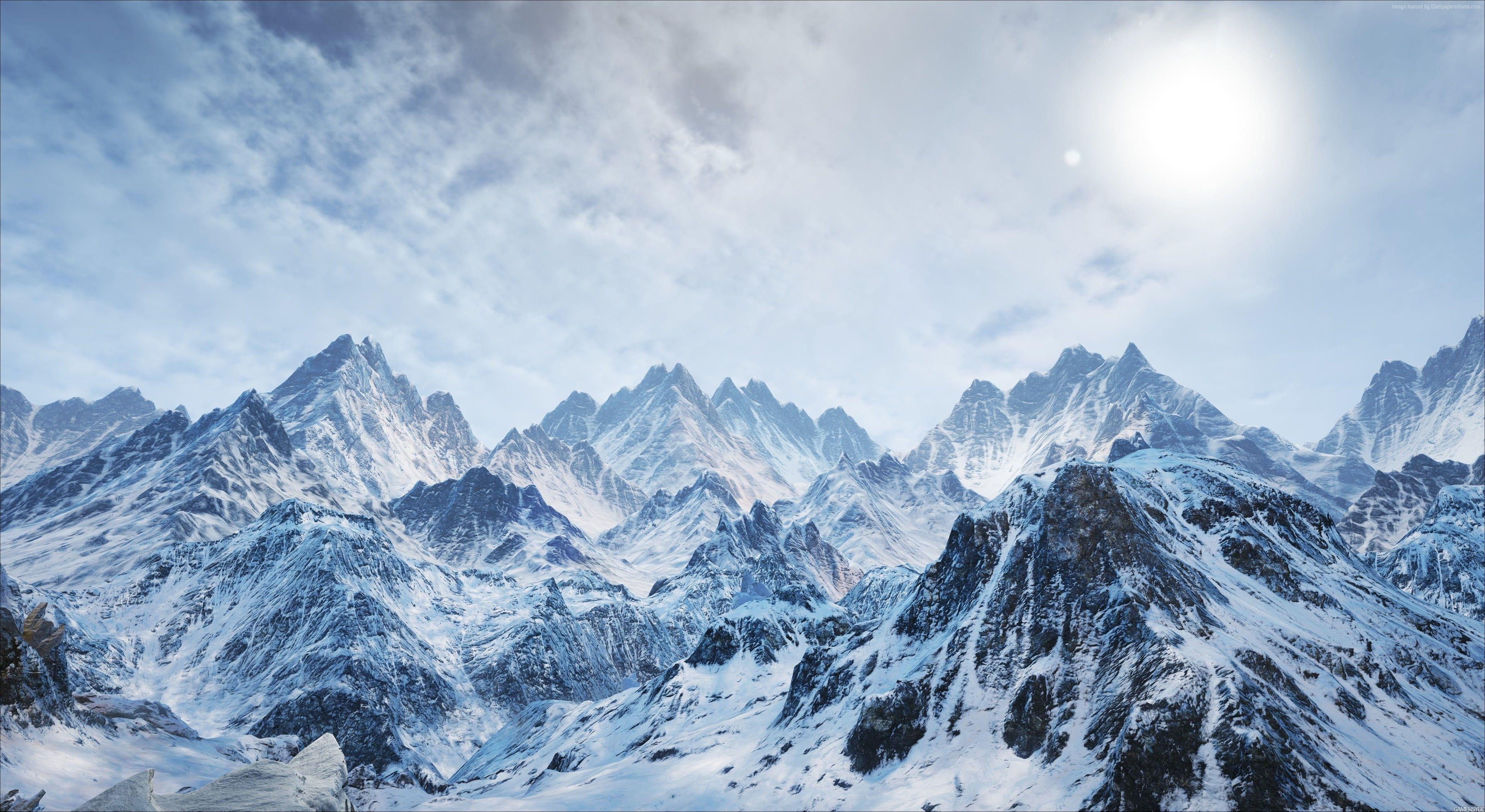 Snow Capped Mountains Wallpapers Top Free Snow Capped Mountains