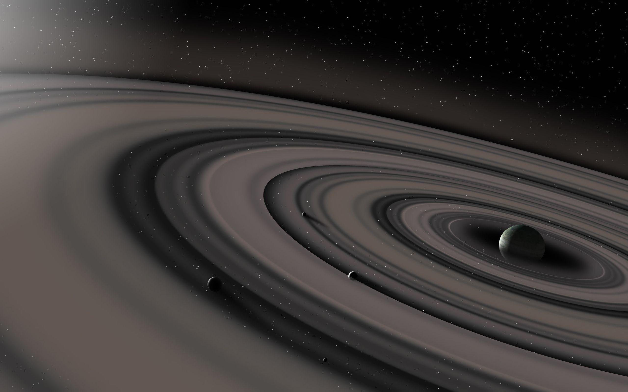 2560x1600 Rings, Nasa, Dust, Photo, Space, Stars, Gas Giant, Saturn