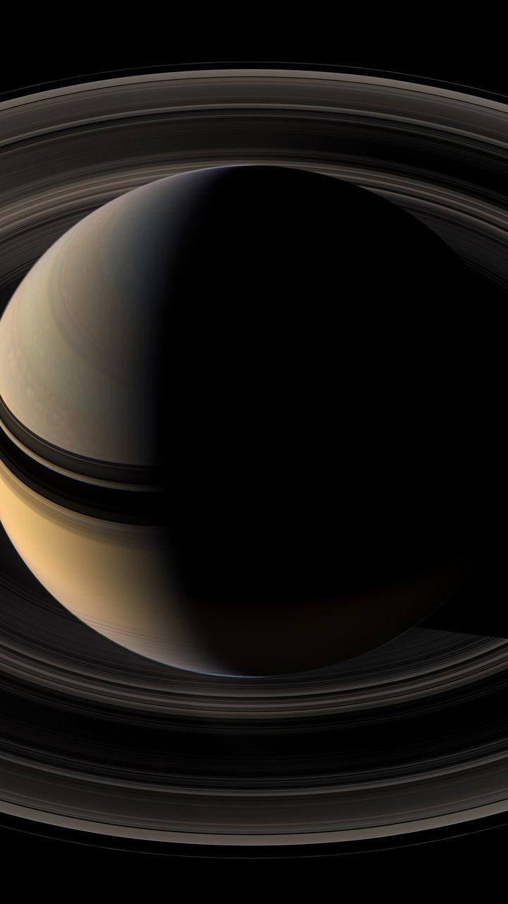 720x1280 cassini, planet, orbit, photo, nasa, saturn, saturn