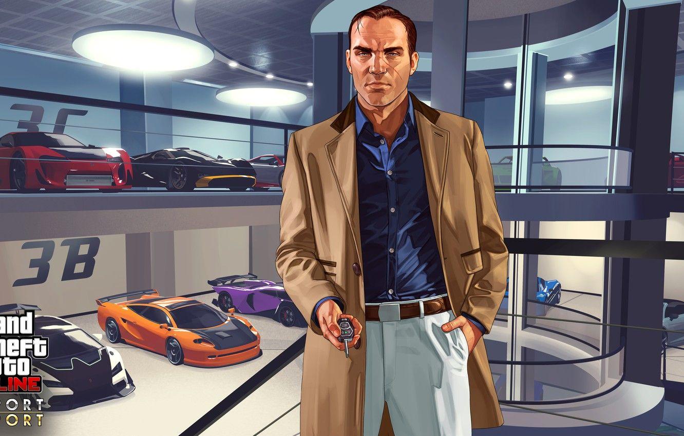 1332x850 Wallpaper Machine, Garage, Gta, Grand Theft Auto V, Gta Gta Online, IMPORT EXPORT Image For Desktop, Section игры