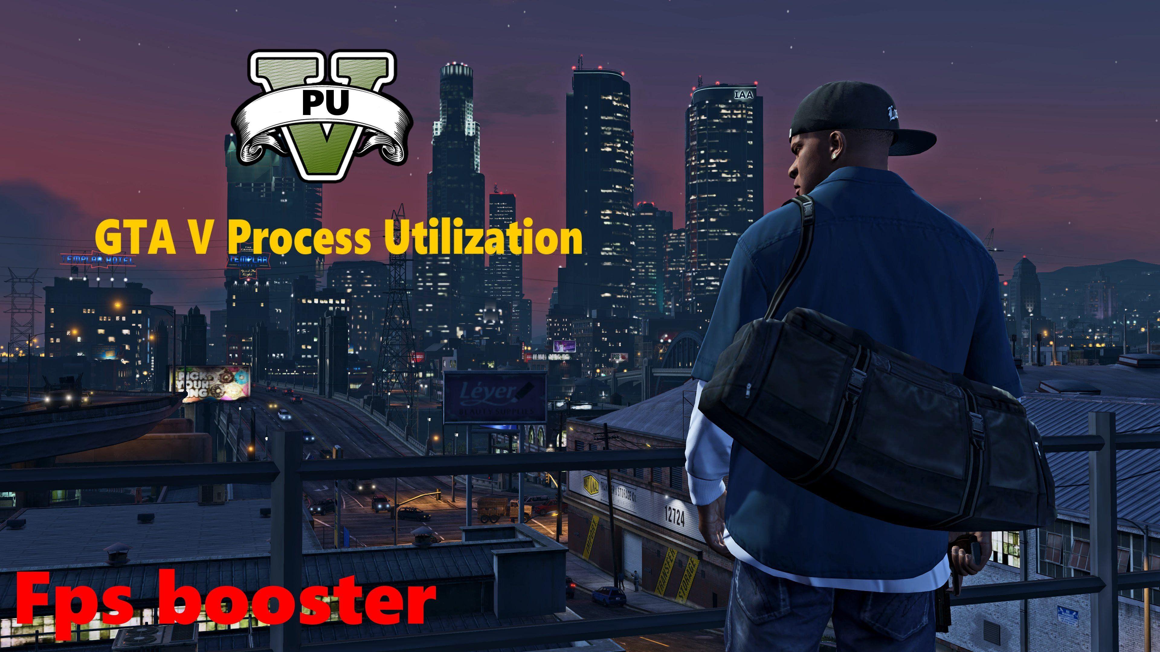 3840x2160 GTA V Process Utilization