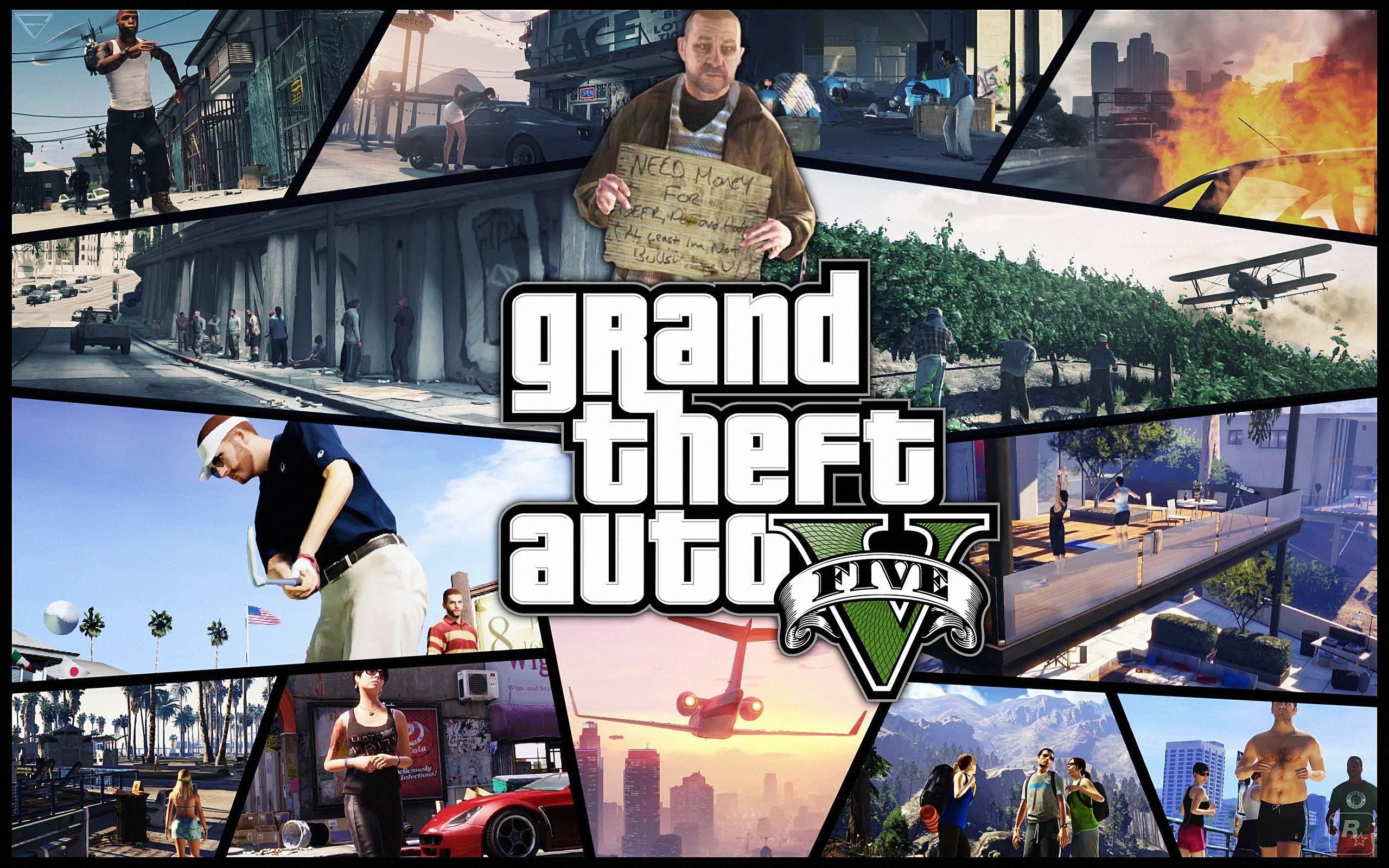 2560x1600 GTA V Wallpaper