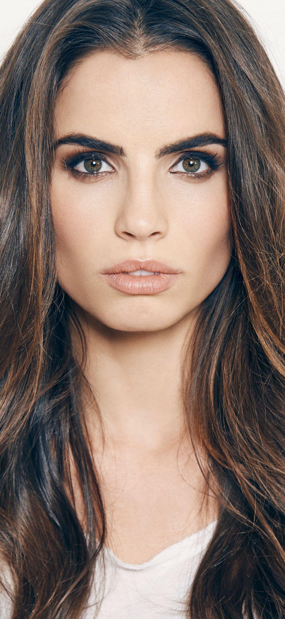 1125x2436 Hilty Bowen, long hair, stare, 1125x2436 wallpaper. Long hair