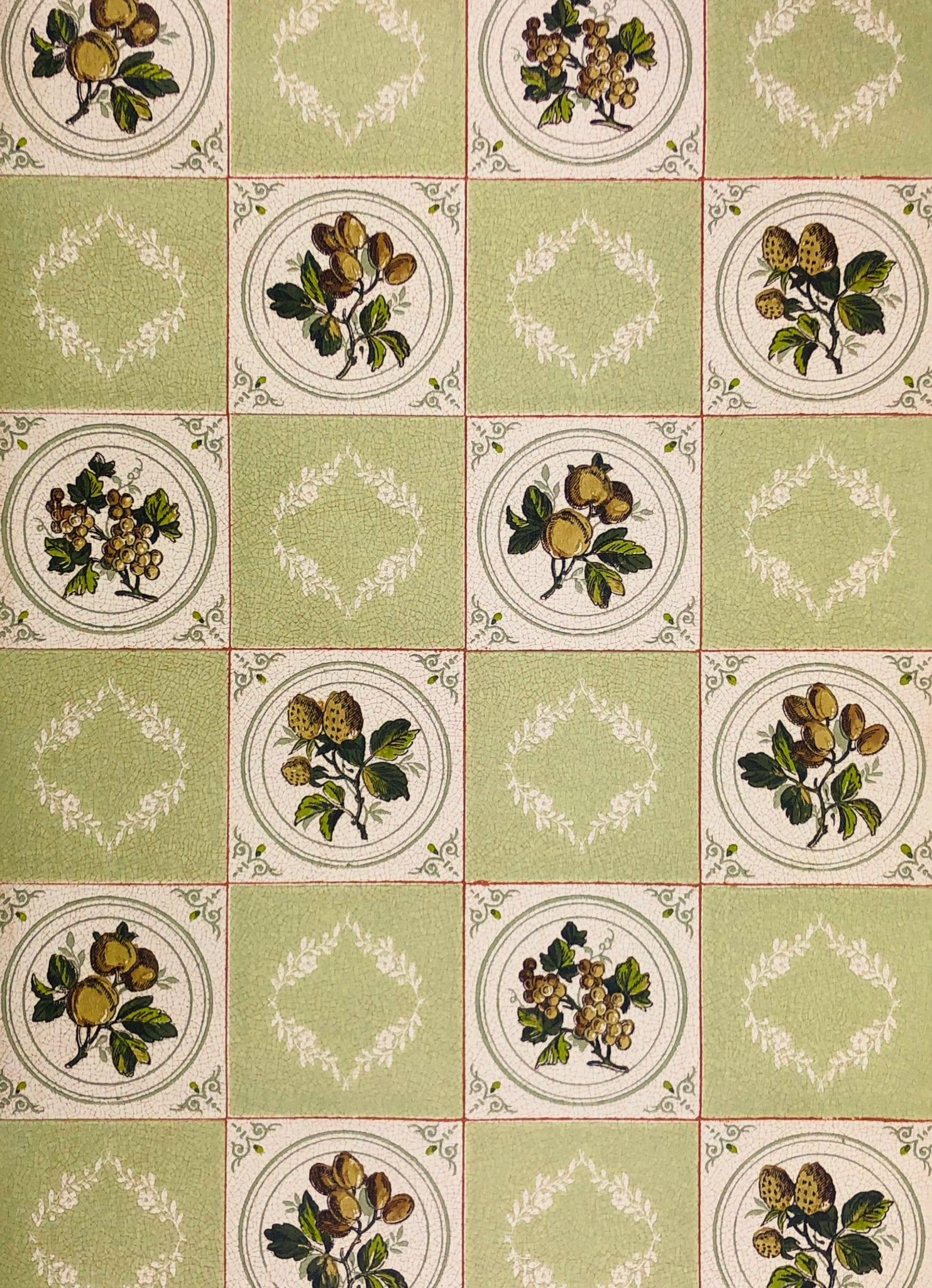 1483x2048 1950s Vintage Kitchen Wallpaper