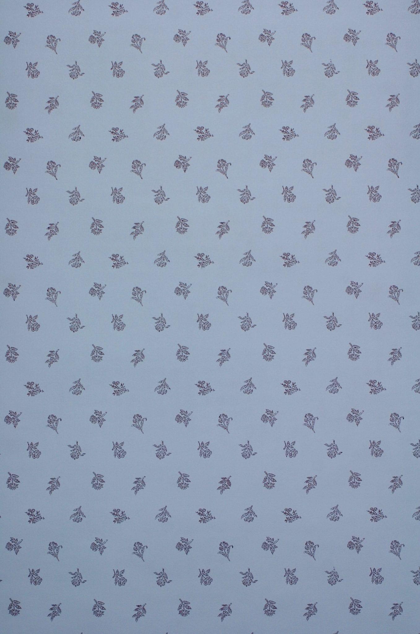 1357x2048 1950s Floral Wallpaper