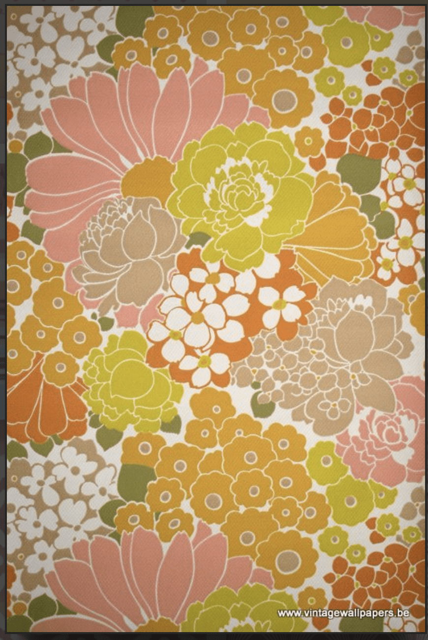 870x1300 Summer 2019. Vintage floral