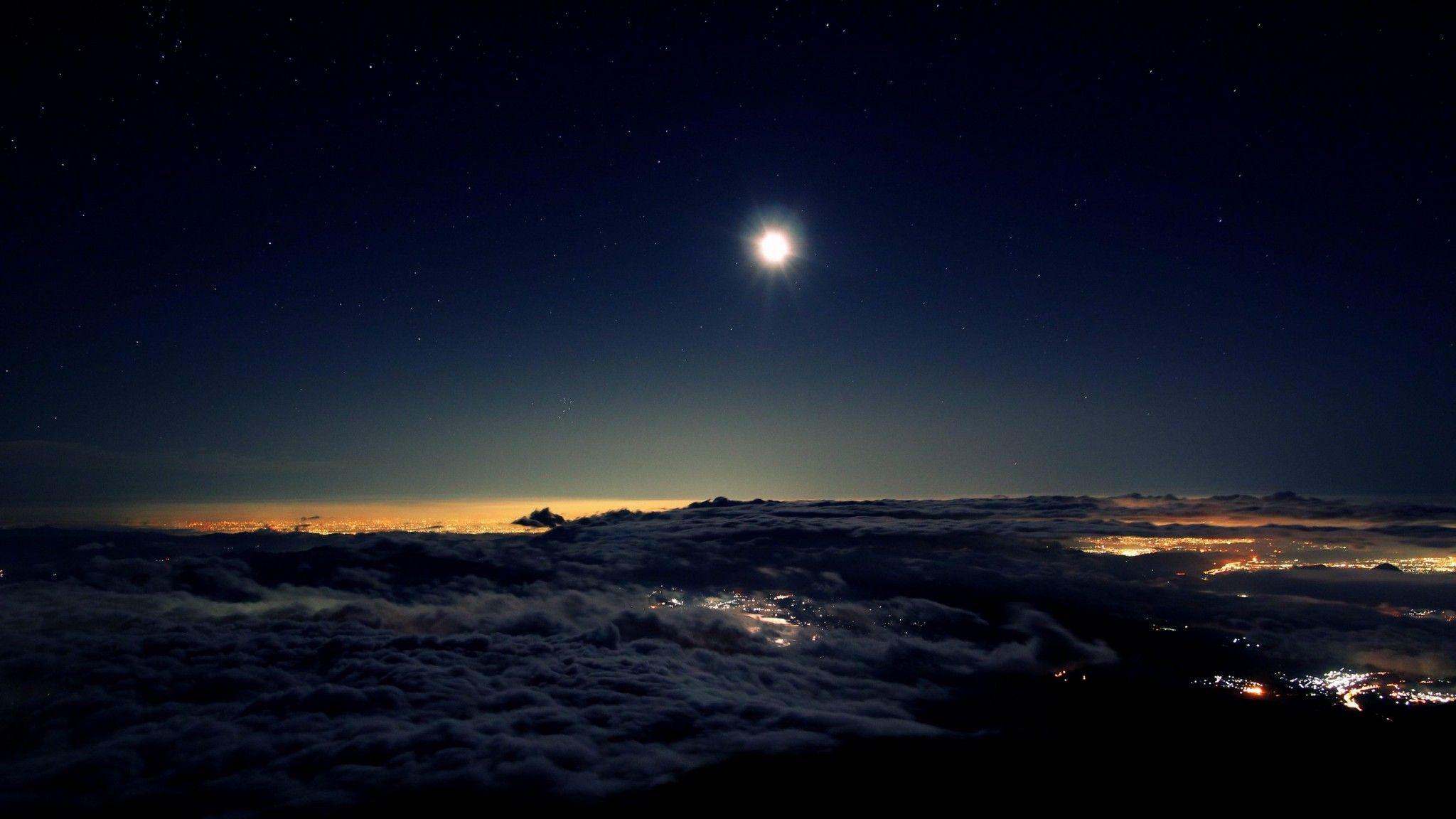 2048x1152 Free download Summer Night Sky Wallpaper 3 [2048x1152]