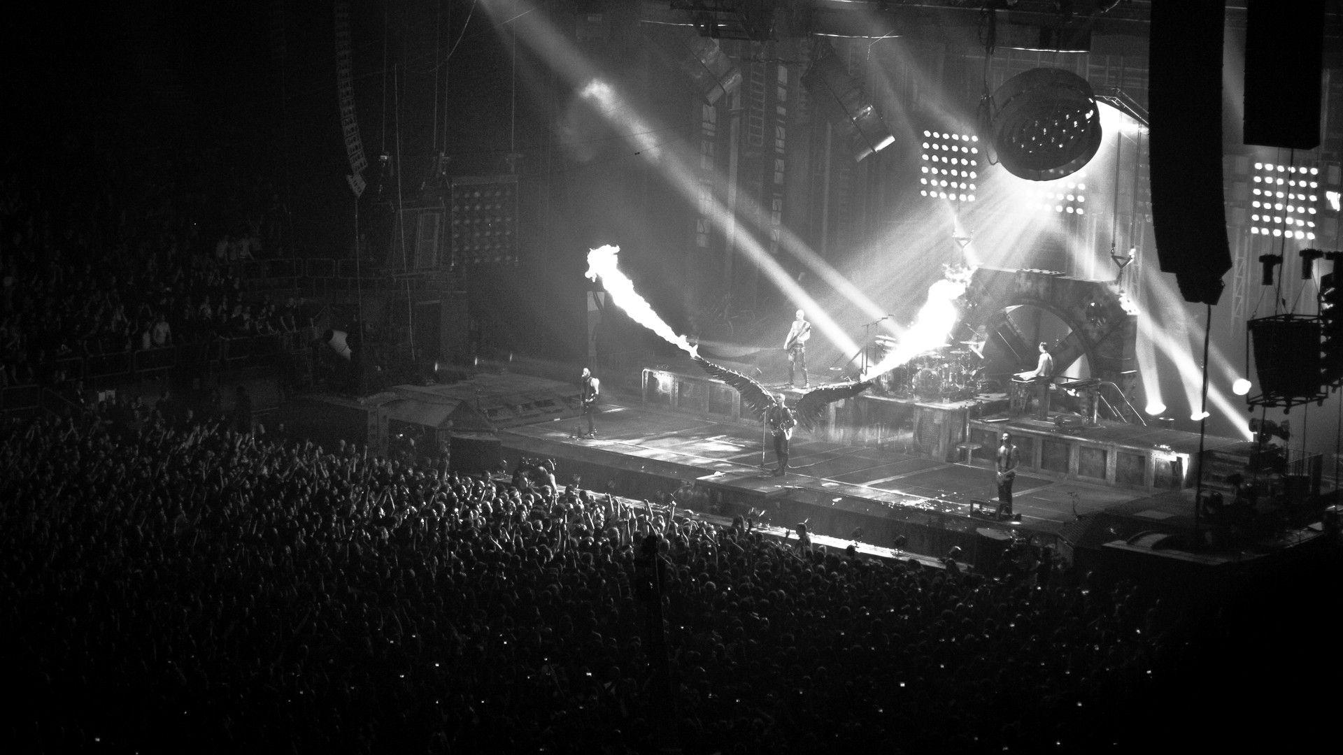 1920x1080 Rammstein, concert wallpaper
