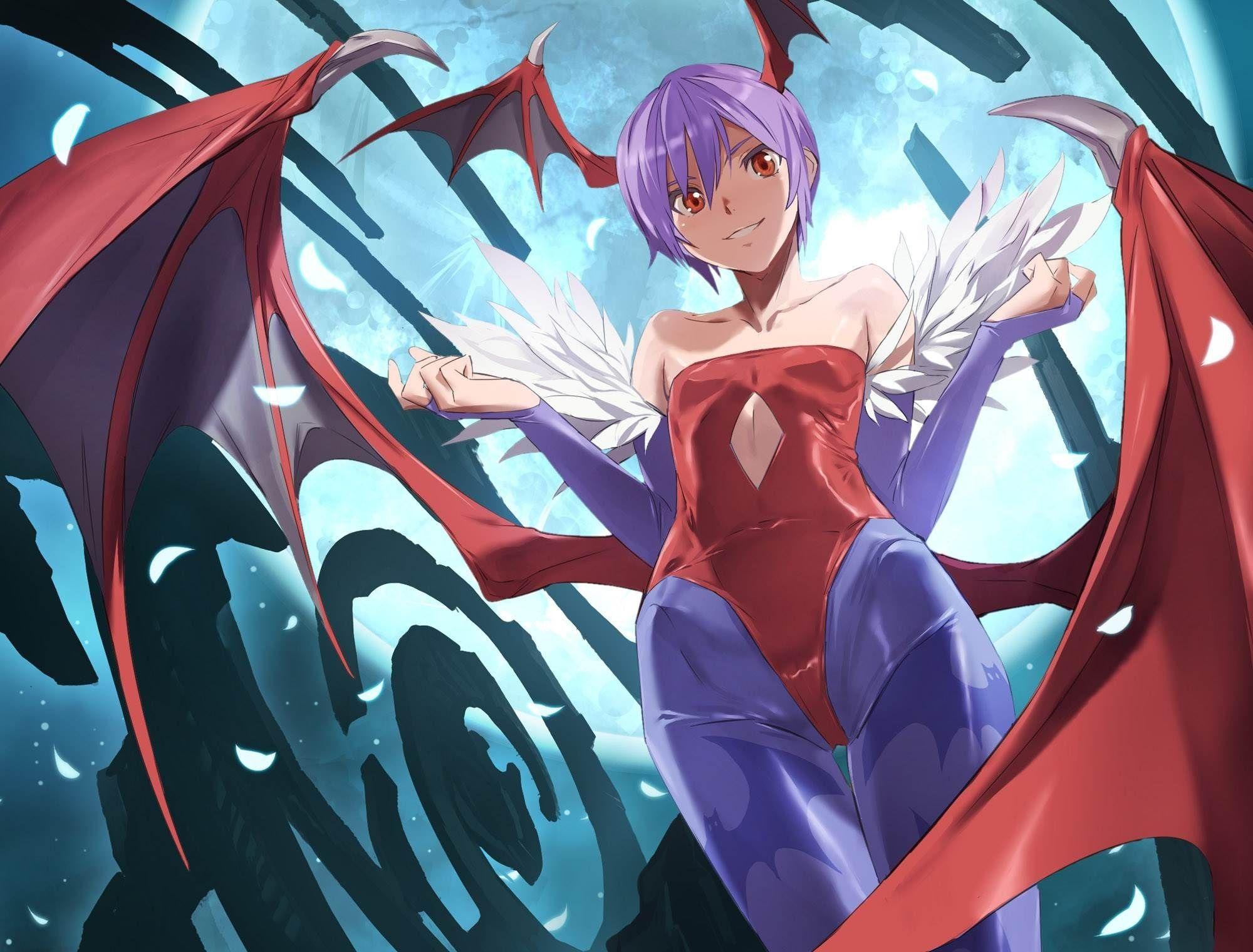 2000x1521 Morrigan Aensland Wallpaper