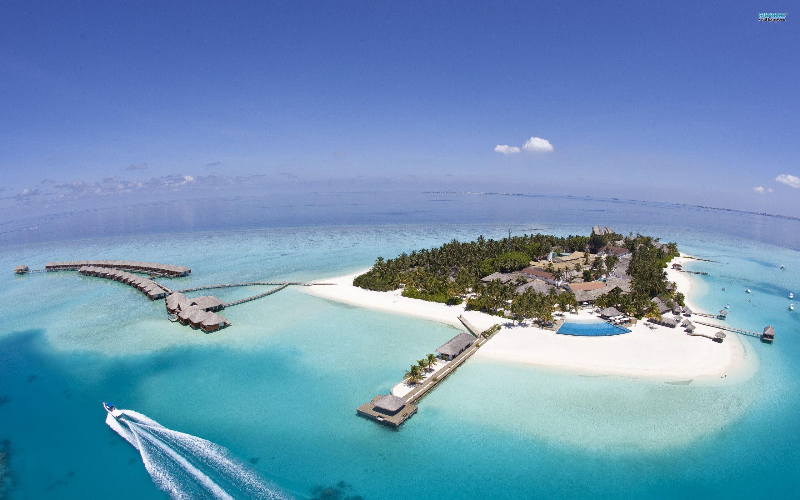 2560x1600 Maldives Wallpaper