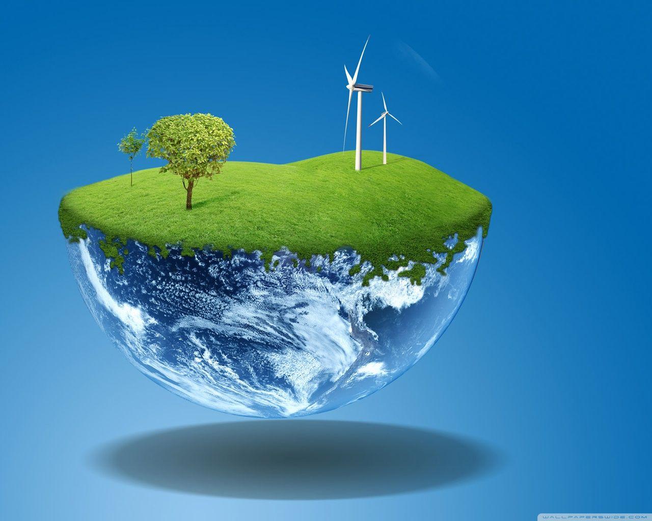 1280x1024 Go Green Ultra HD Desktop Background Wallpaper for 4K UHD TV