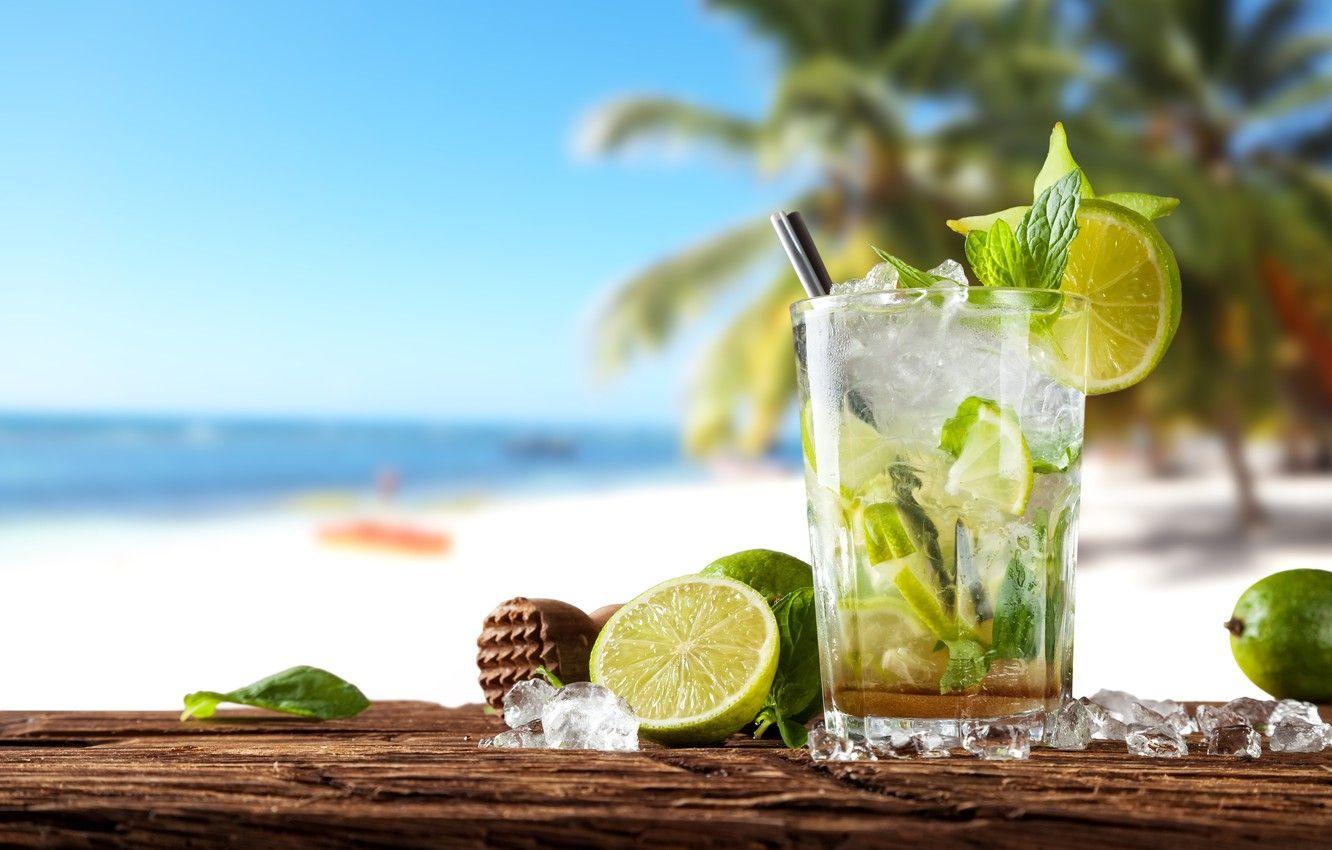 1332x850 Wallpaper cocktail, summer, beach, fresh, sea, paradise, drink