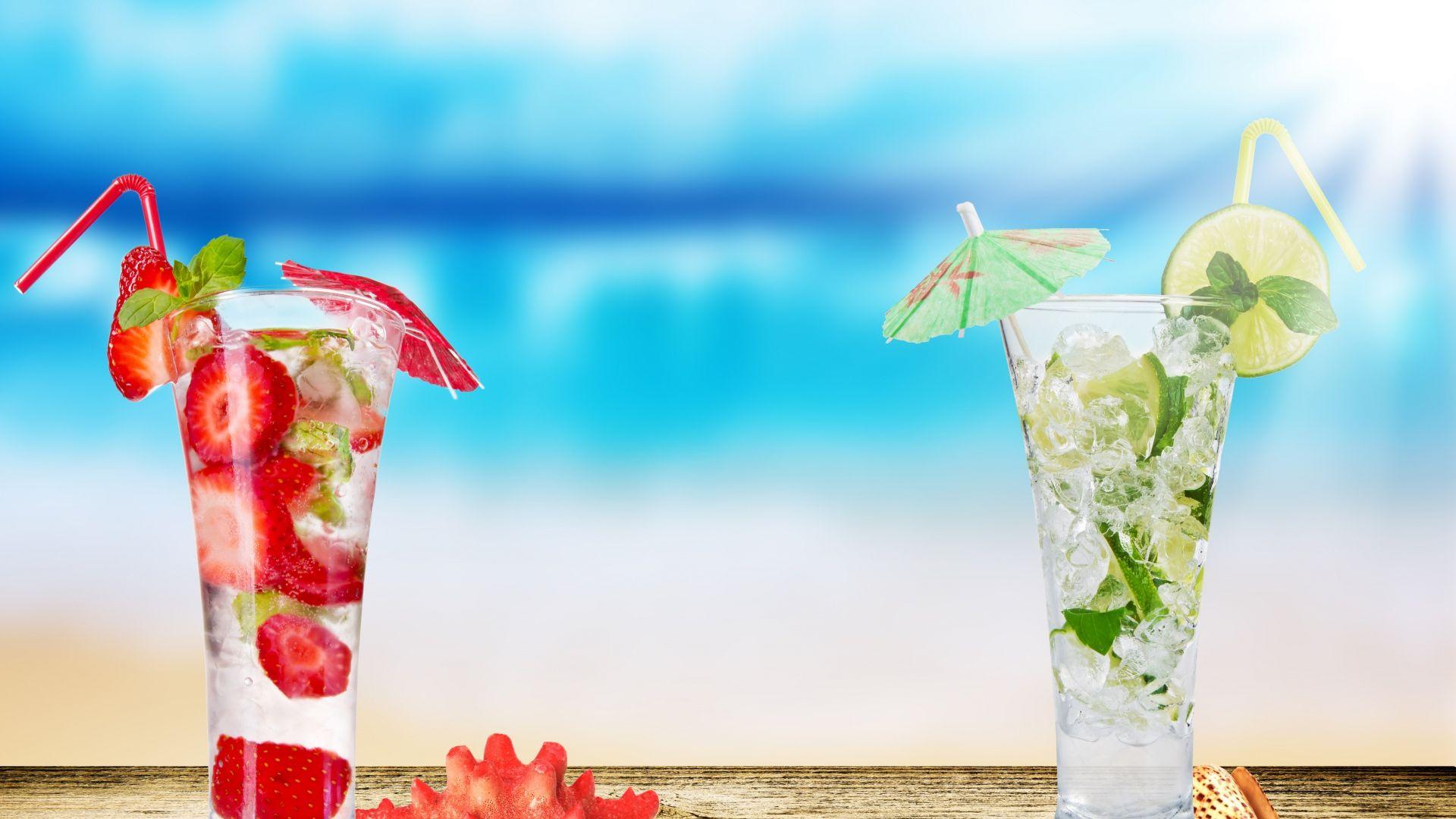 1920x1080 Download 1920x1080 HD Wallpaper cocktail mojito lime ice mint