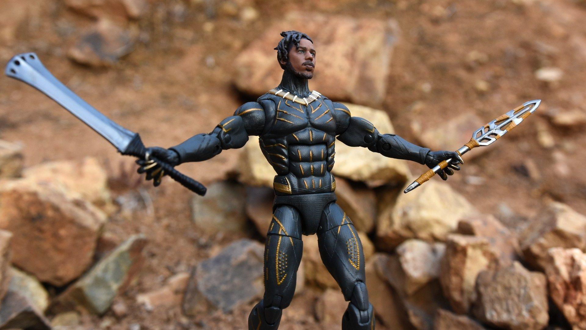 1920x1080 Hasbro: Marvel Legends Everett Ross and Erik Killmonger