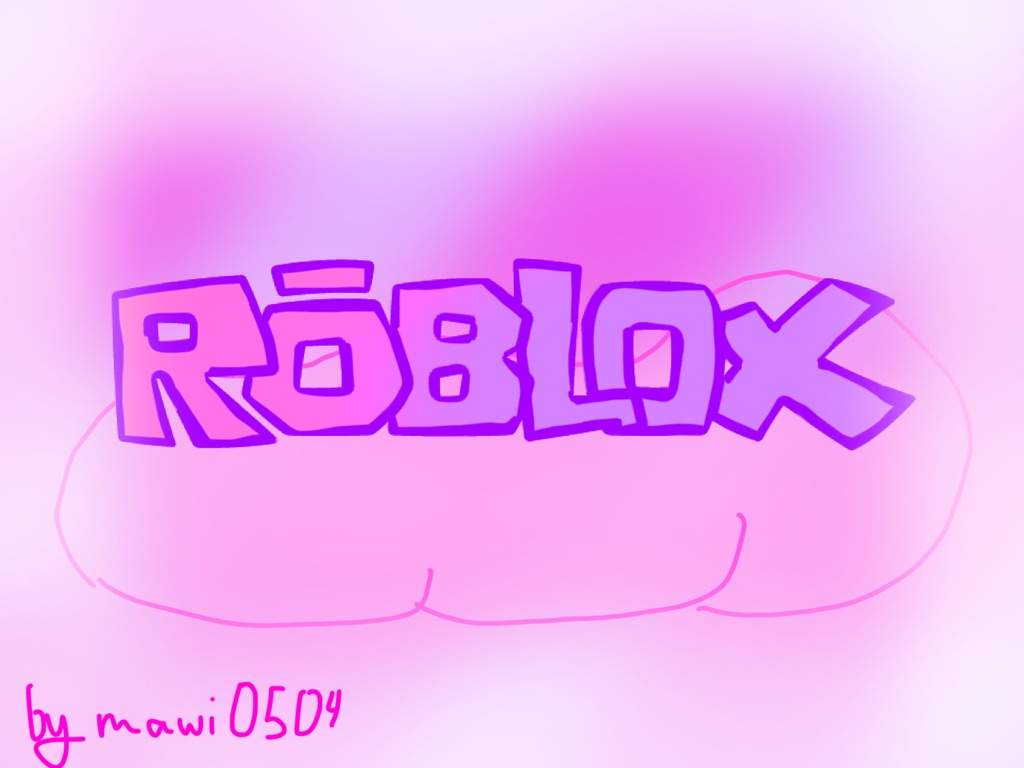 1024x768 Hình nền Roblox màu hồng dễ thương