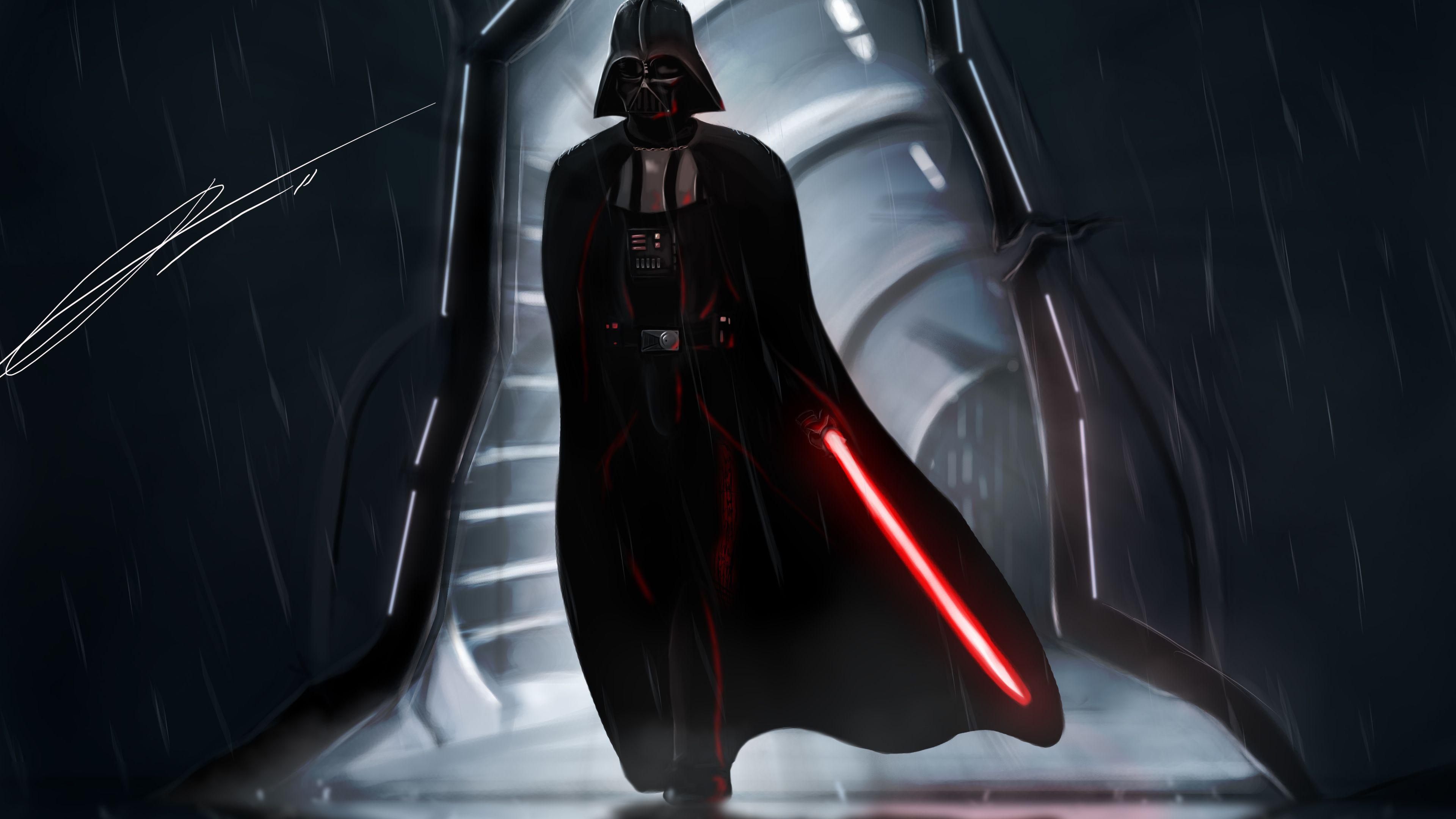 3840x2160 Lord Vader 4k Star Wars Wallpaper, Hd Wallpaper, Digital Art