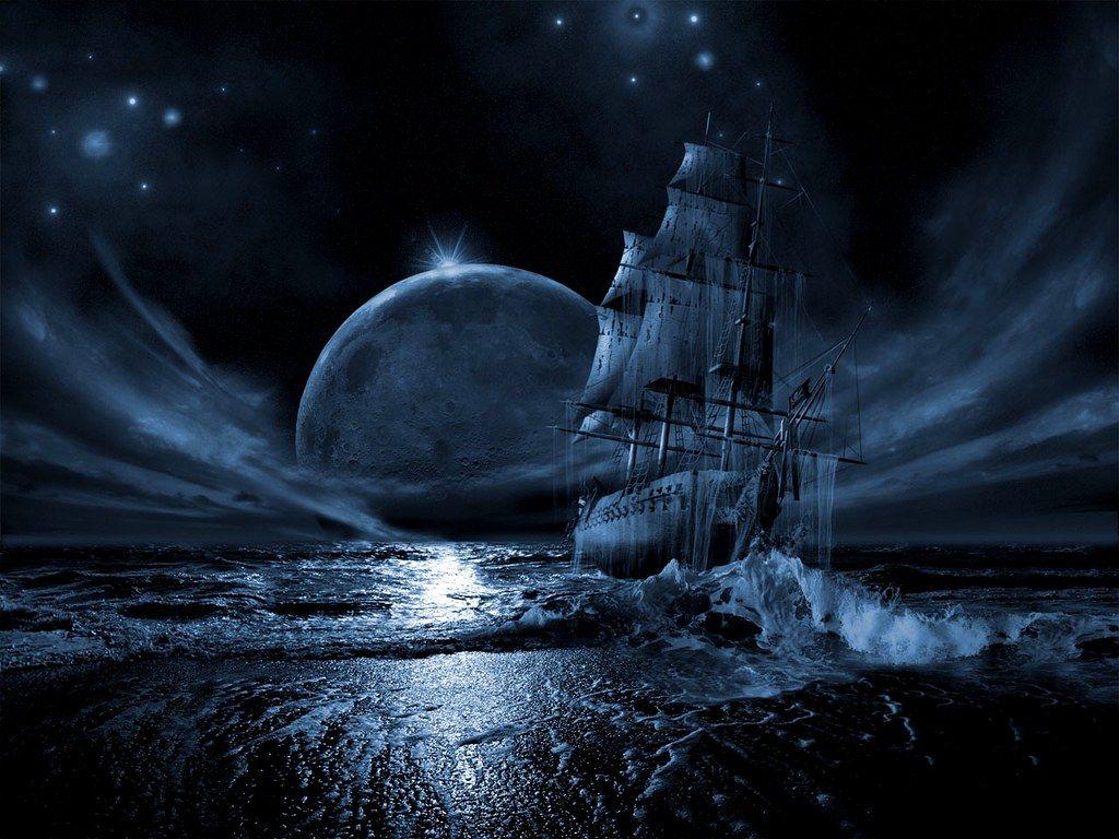 1024x768 Ghost Ship (1). Eldorado Theme ART HD Wallpaper for your C